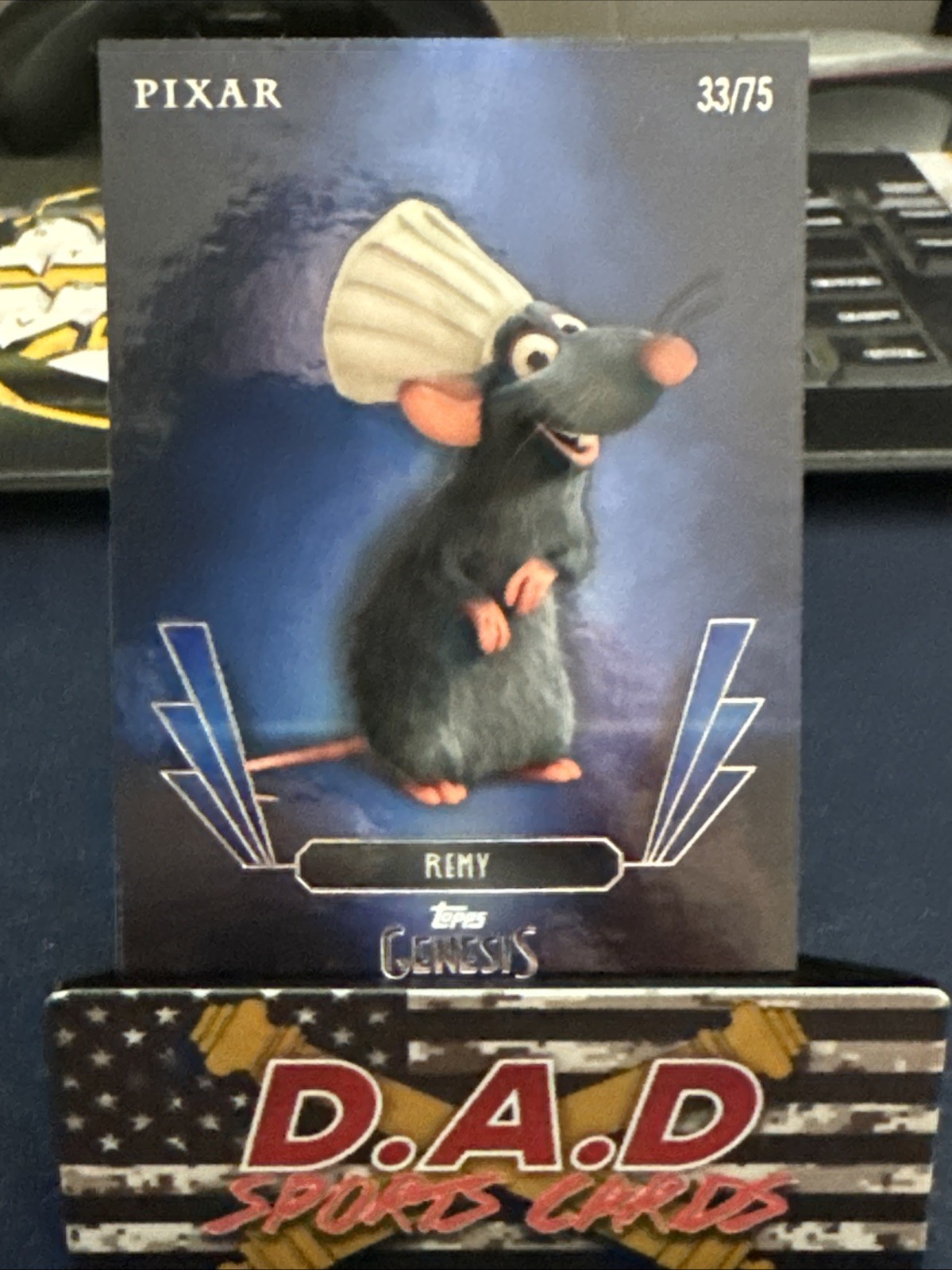 Remy 2025 Topps Disney Genesis #49 Blue Foil /75