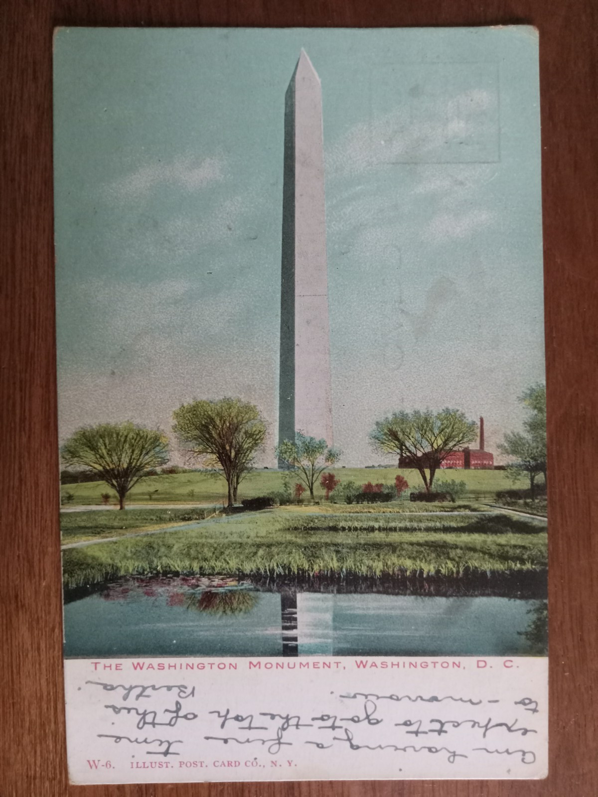 c1907 Washington Monument, DC, Illustrated Post Card Co