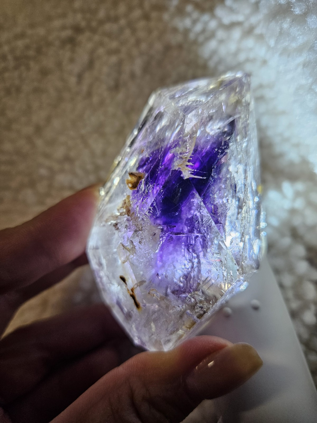 Genuine Super Seven Crystal Polished Rock