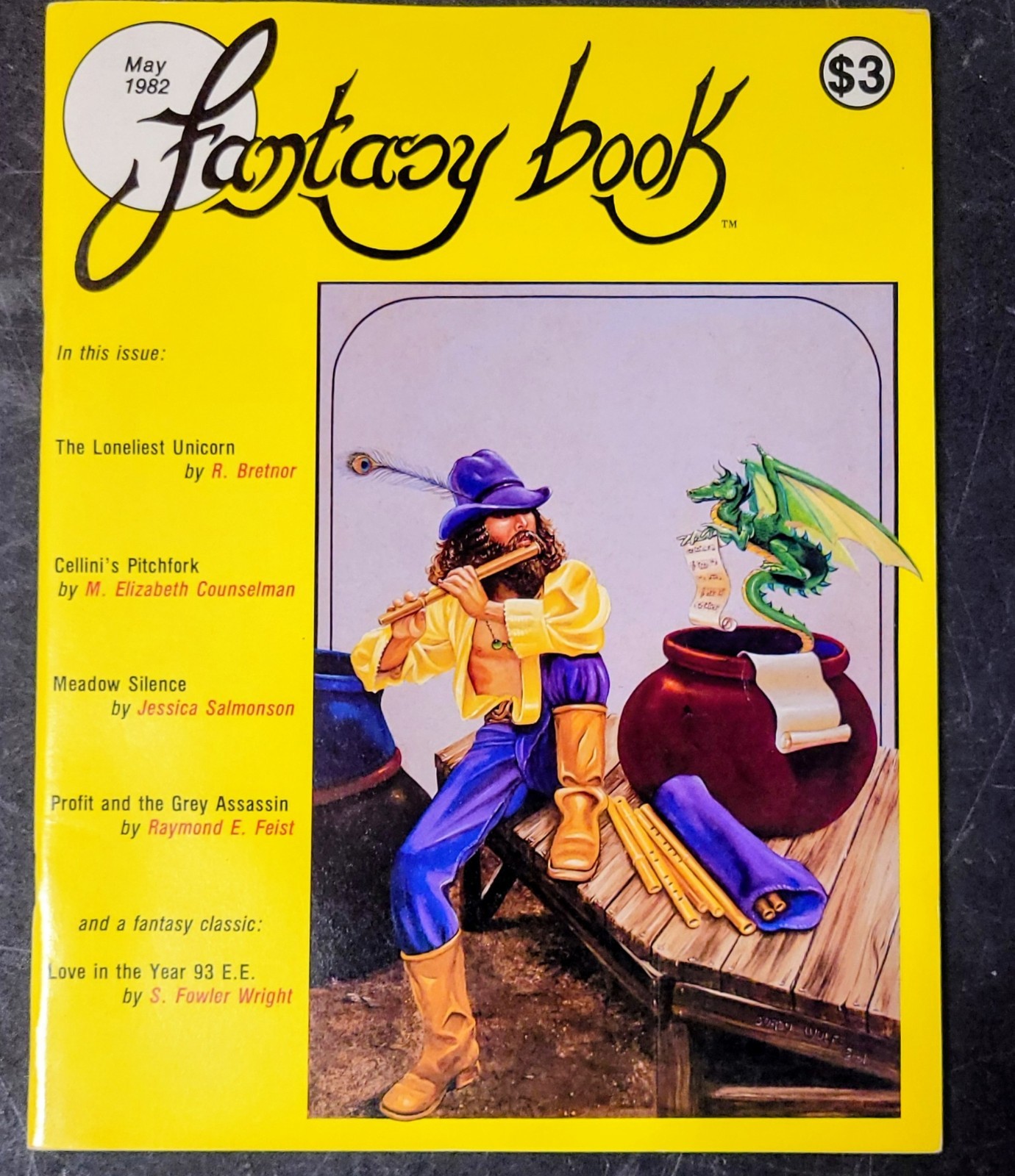Fantasy Book #4 (NM) May 1982 Issue RARE Magazine 