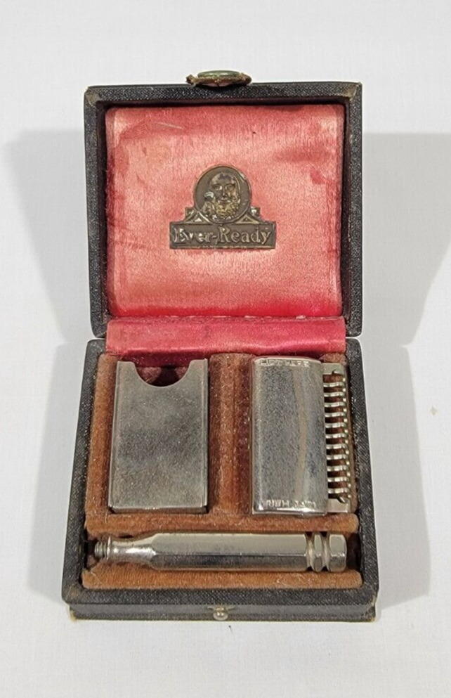 Vintage Ever Ready Mini Pocket / Travel Safety Razor - USA With Box
