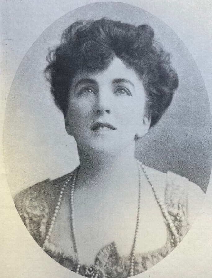 1903 Vintage Magazine Illustration Actress May Palfrey 1903 Vintage Magazine Illustration Actress May Palfrey