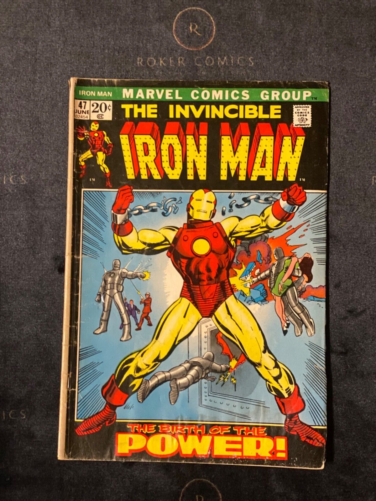Very Rare 1972 Iron Man #47