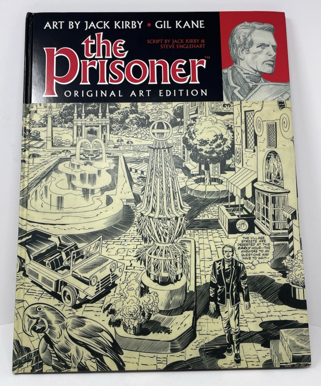 Jack Kirby Gil Kane The Prisoner Art Edition Hardcover 13x17 Large RARE