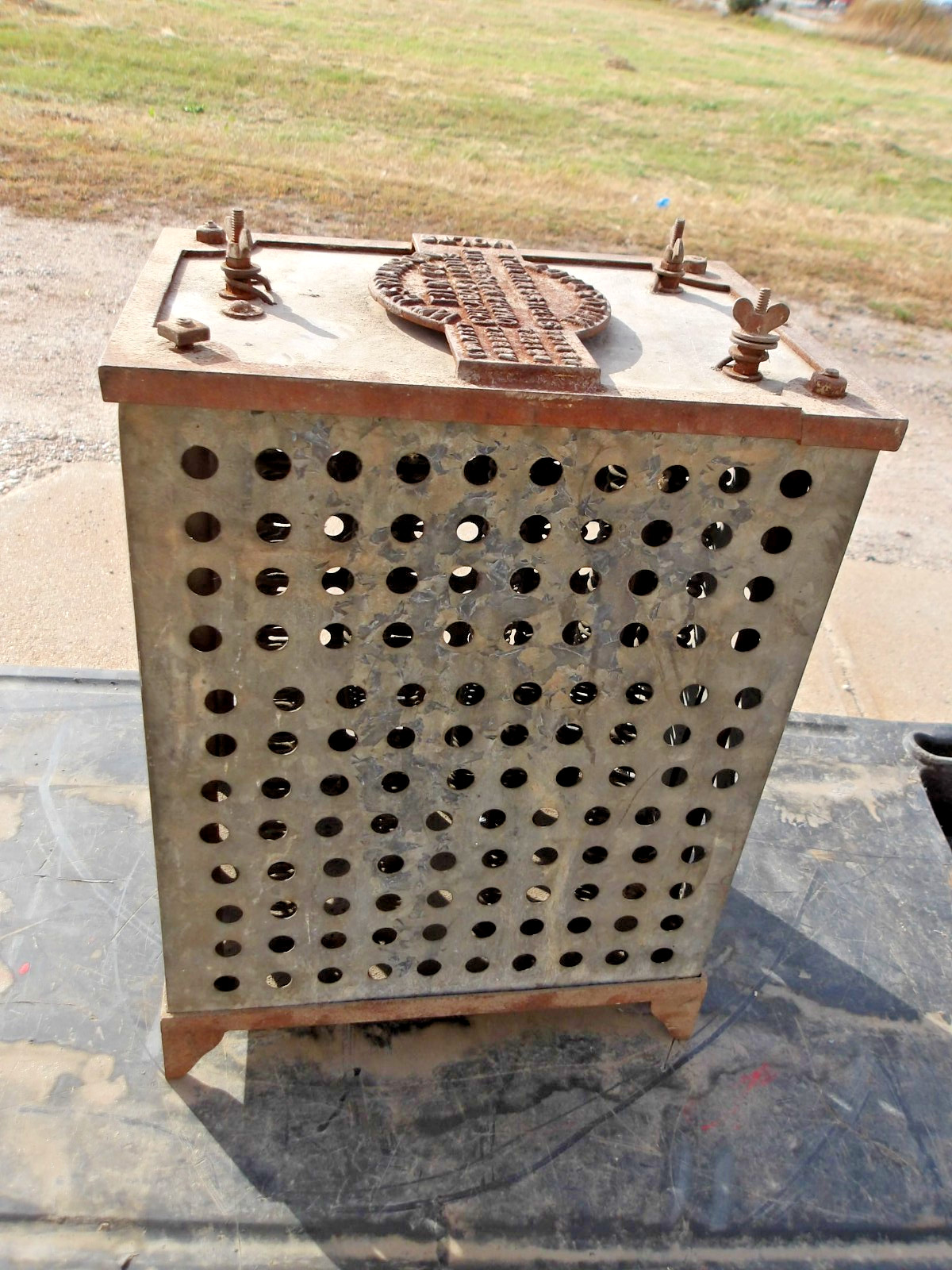 Early 1900's cast iron rheostat box from the Wm. H. Swanson Film Motion Pictures