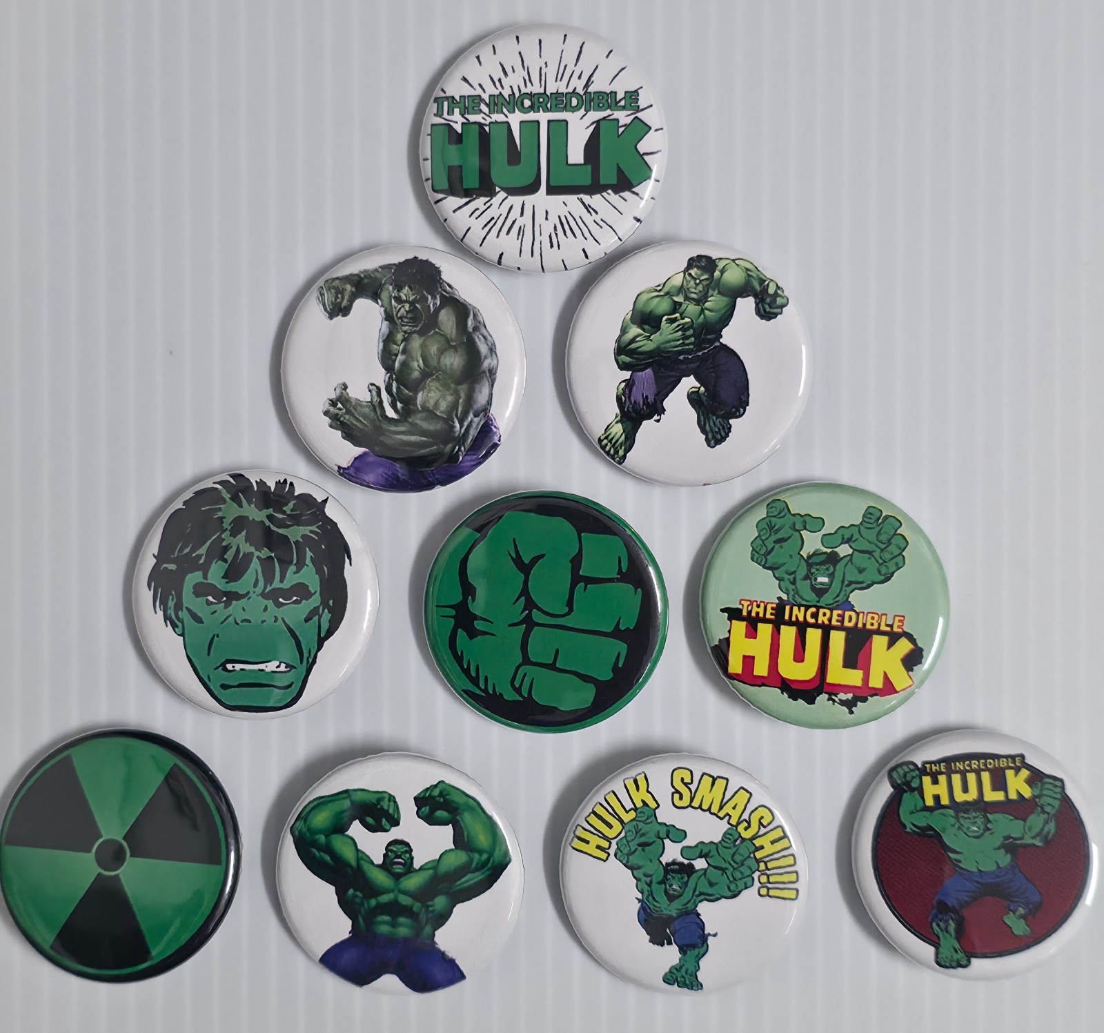 Incredible Hulk 10 Pack 1.25\