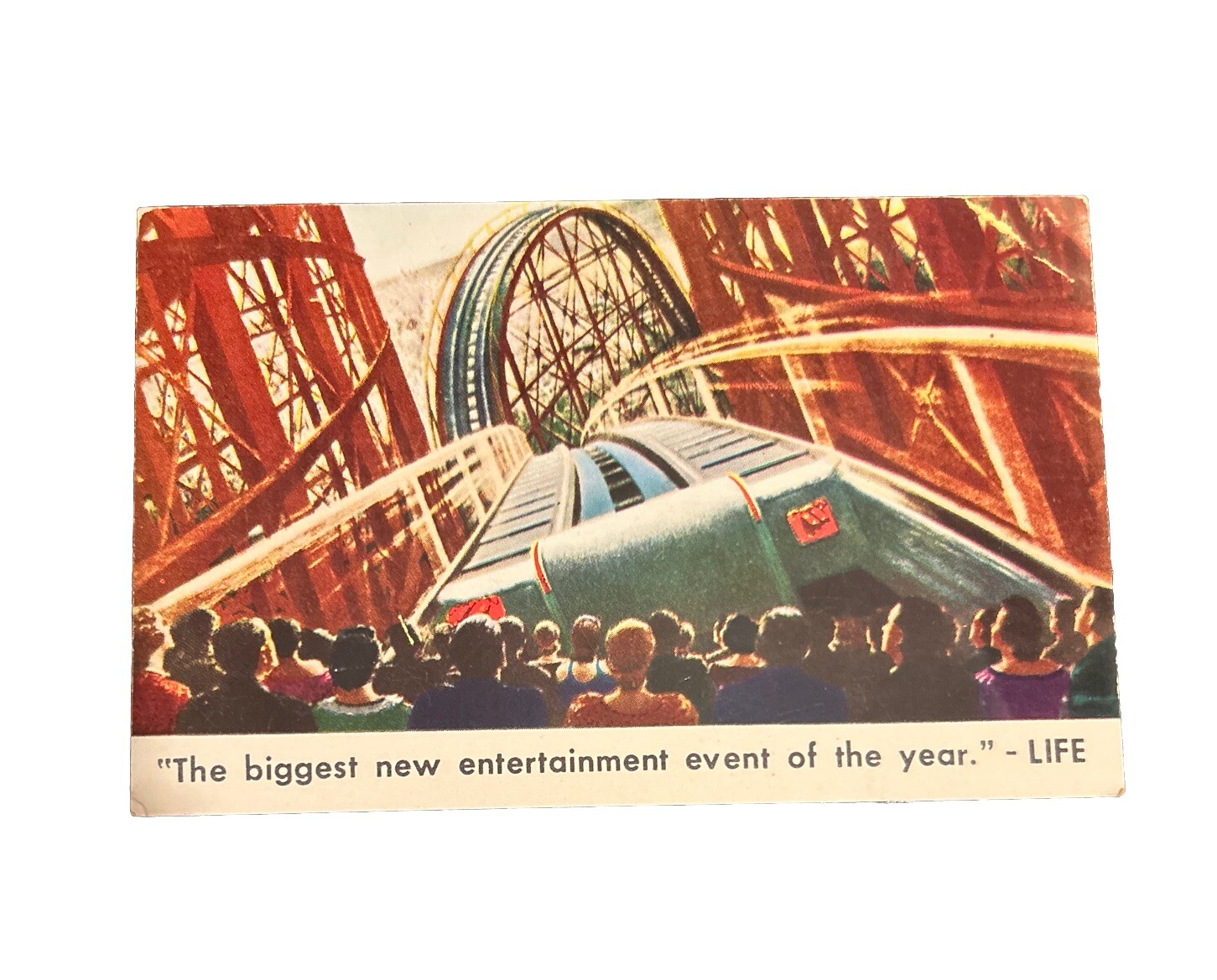 Vintage Postcard AD CINERAMA \ Vintage Postcard AD CINERAMA \