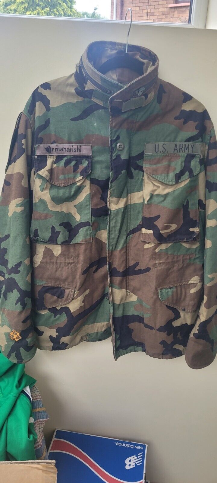 Vintage Maharishi M65 Camouflage Jacket Size Small