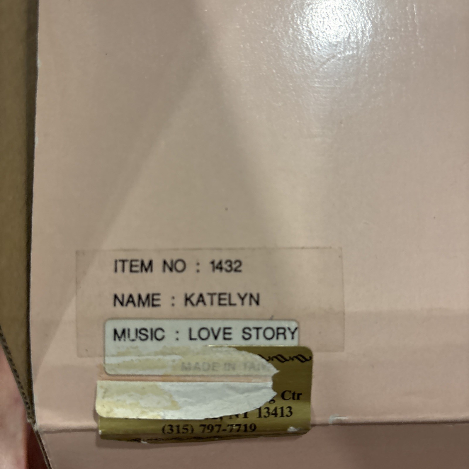 Jigsaw Porcelain Doll Item#1432 Limited Edition Musical Katelyn “Love Story” Jigsaw Porcelain Doll Item#1432 Limited Edition Musical Katelyn “Love Story”