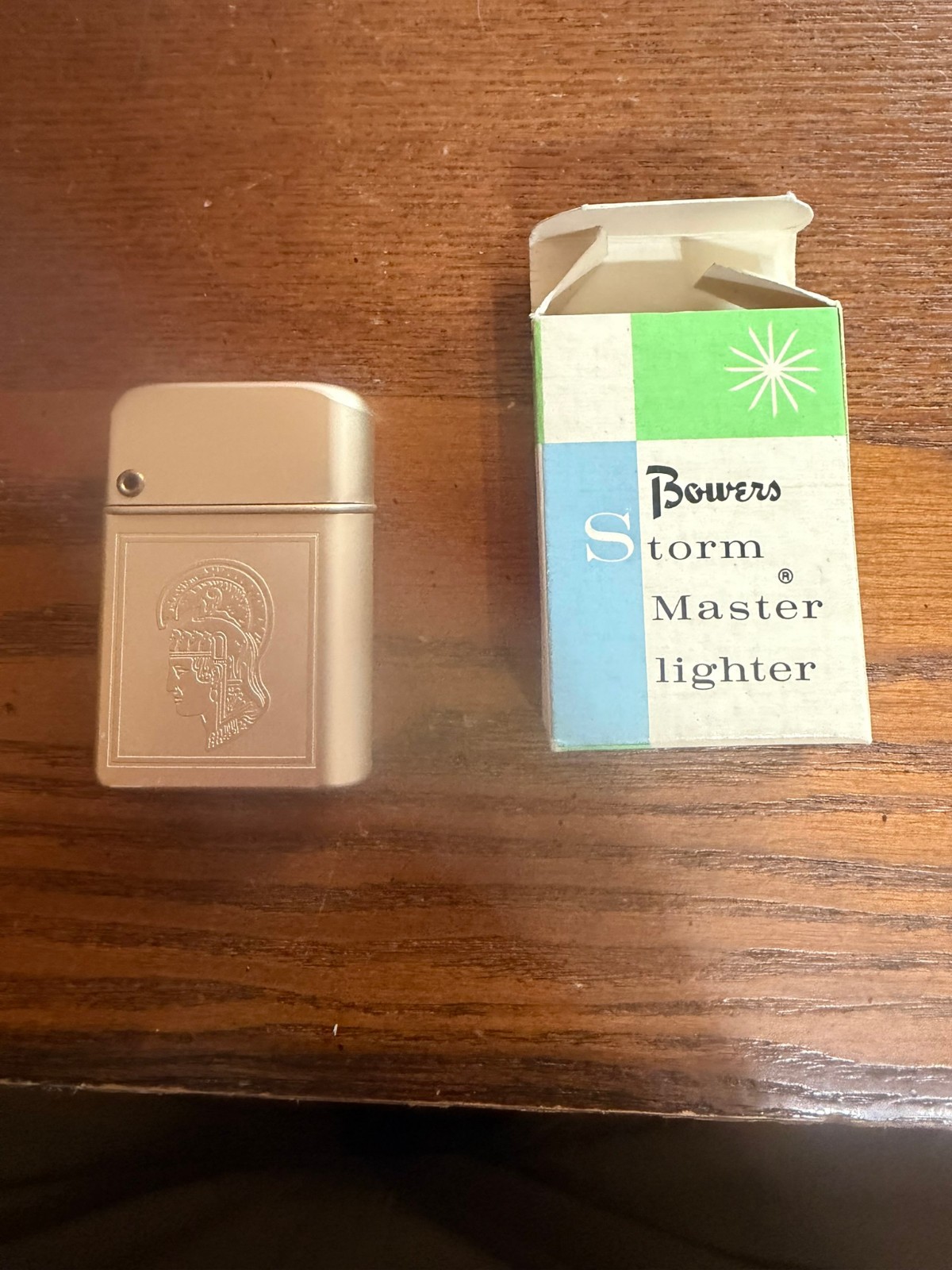 Vintage Bowers Storm Master Lighter WAC Pallas Athene Women's Army Corps in Box
