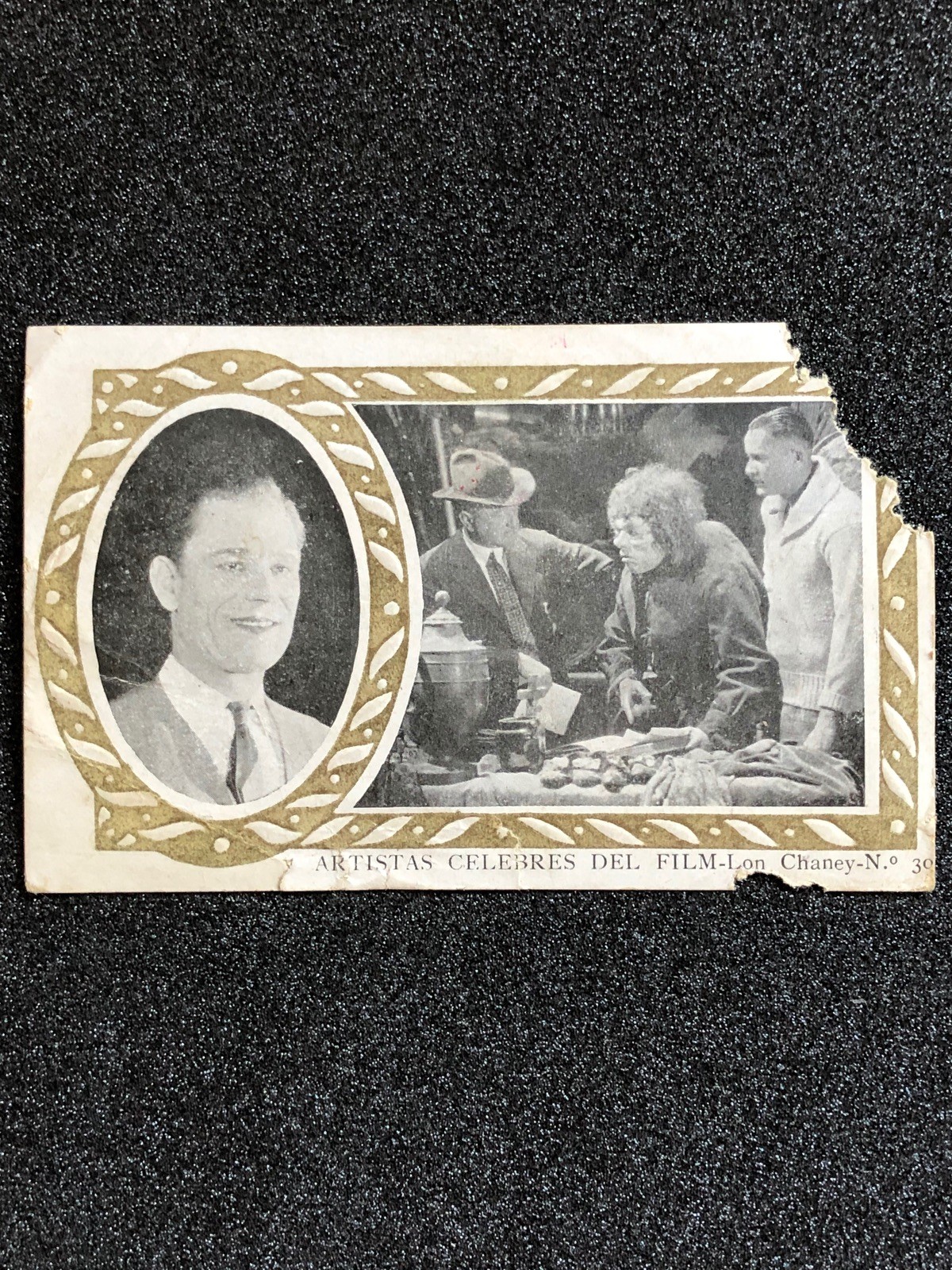 1925 Lon Chaney Notre Dame Hunchback Card #30 Silent Film Horror Terror RARE ++