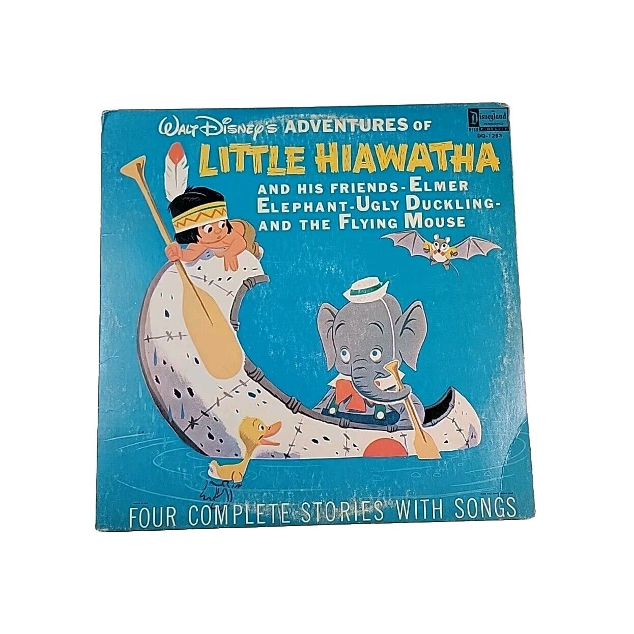 Vintage Disneyland Records Adventures of Little Hiawatha 1963