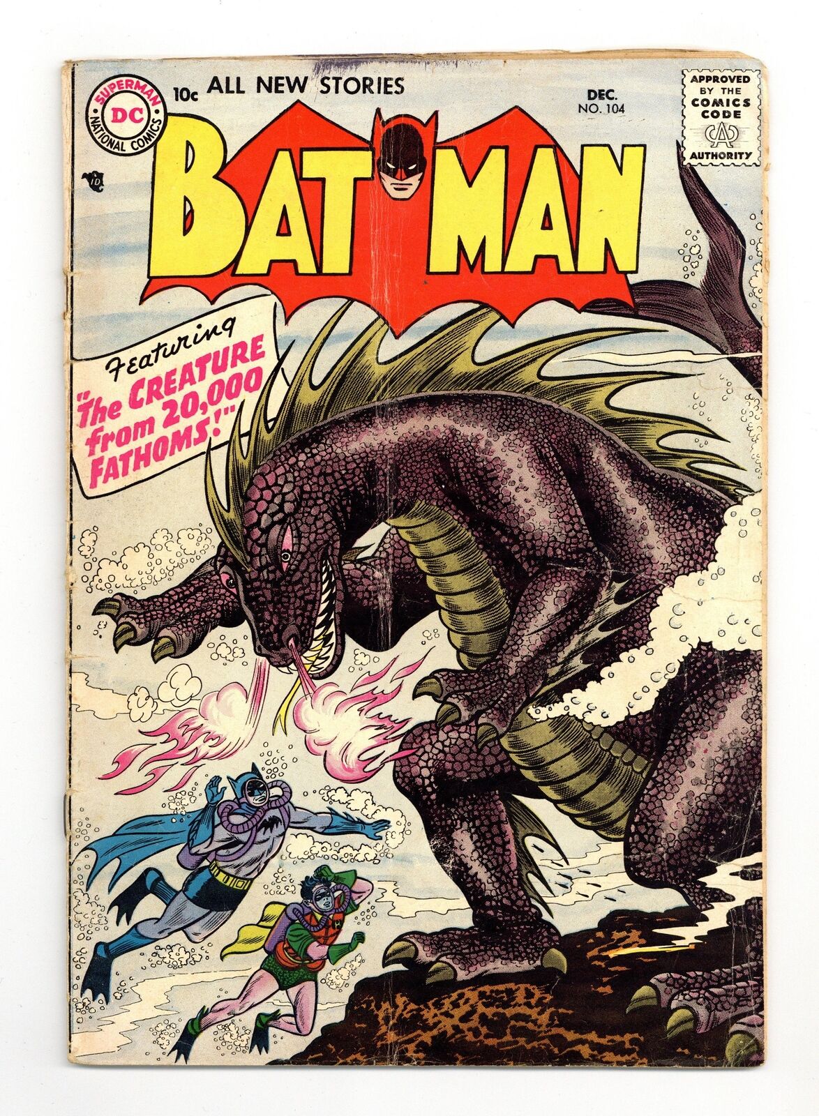 Batman #104 FR 1.0 1956