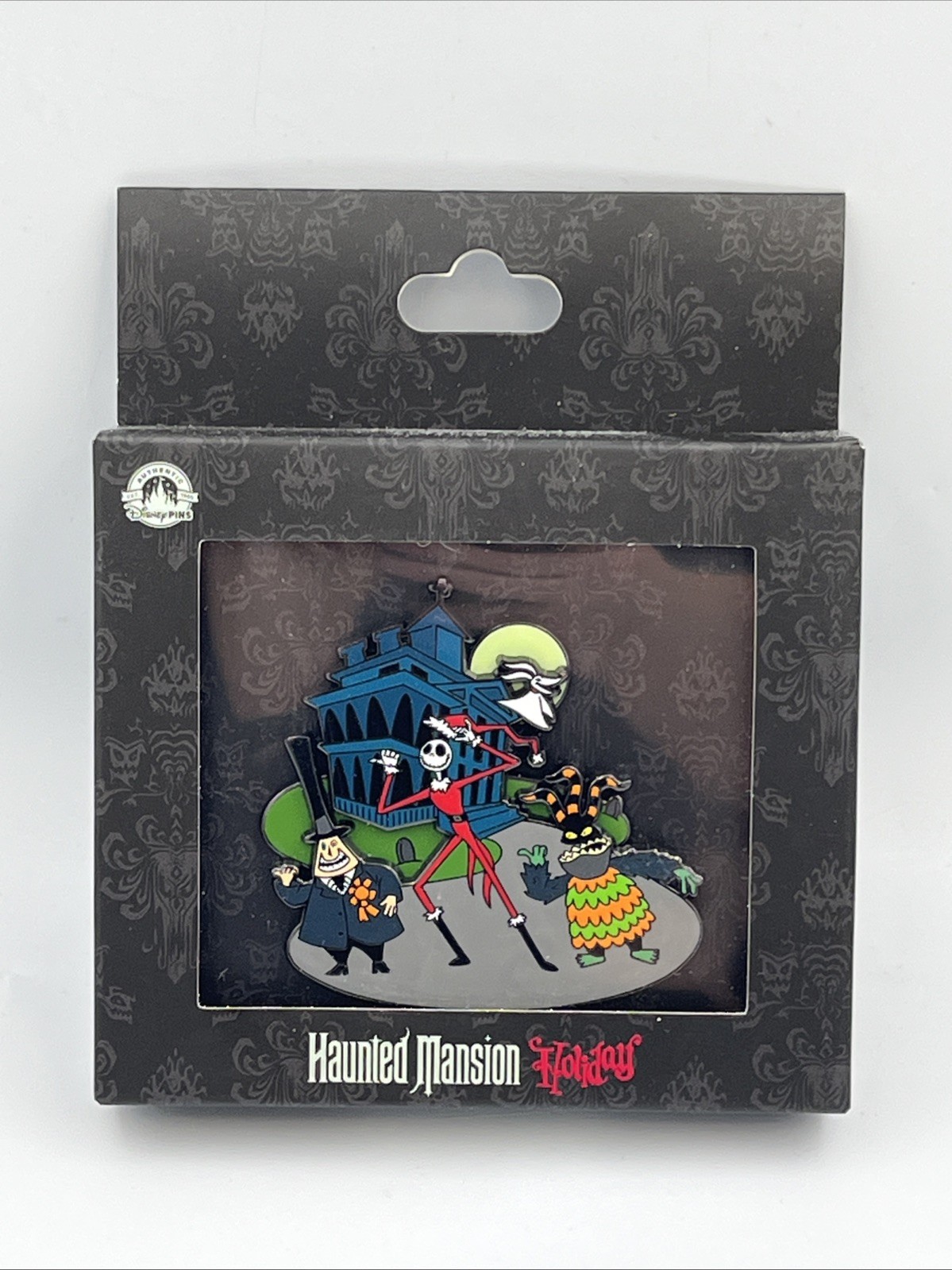 Disney Jumbo Pin Haunted Mansion Holiday Jack Skellington 2023 LE 3000