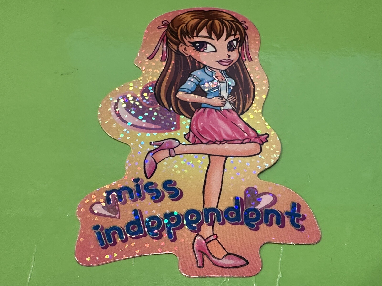 Allstars Girls Y2K Holofoil Vending Sticker # 9 of #21 (2004) 