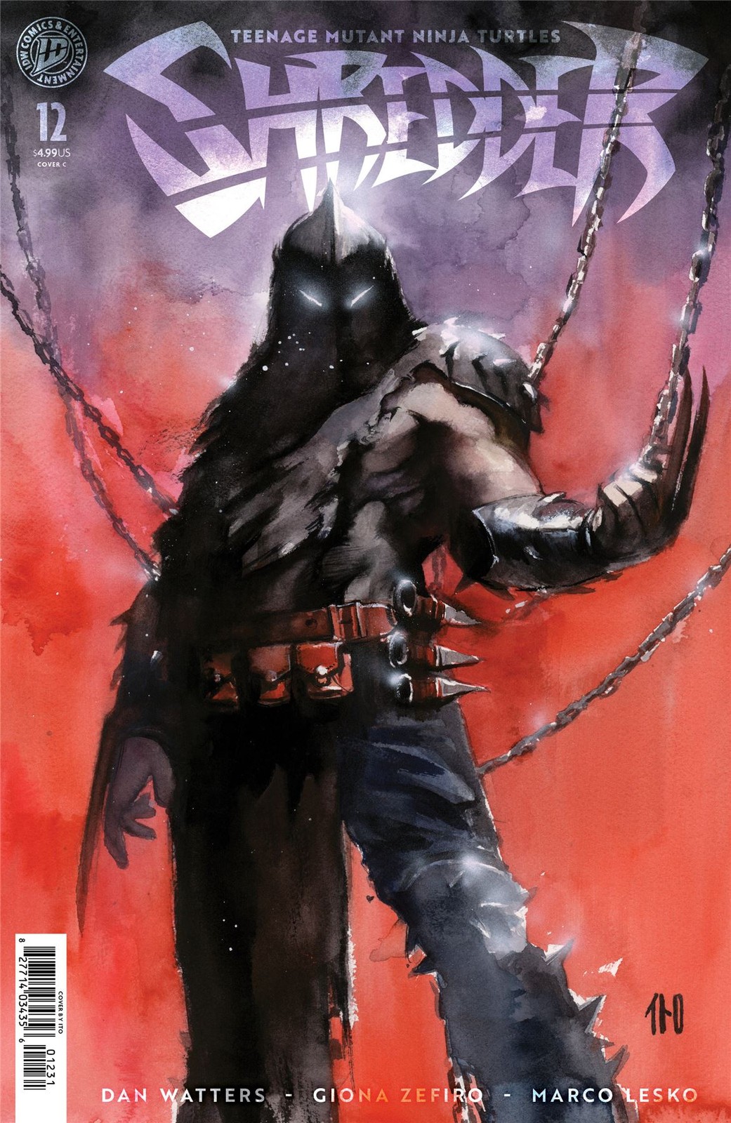 Teenage Mutant Ninja Turtles: Shredder #12 Variant C IDW Publishing 2026 Teenage Mutant Ninja Turtles: Shredder #12 Variant C IDW Publishing 2026