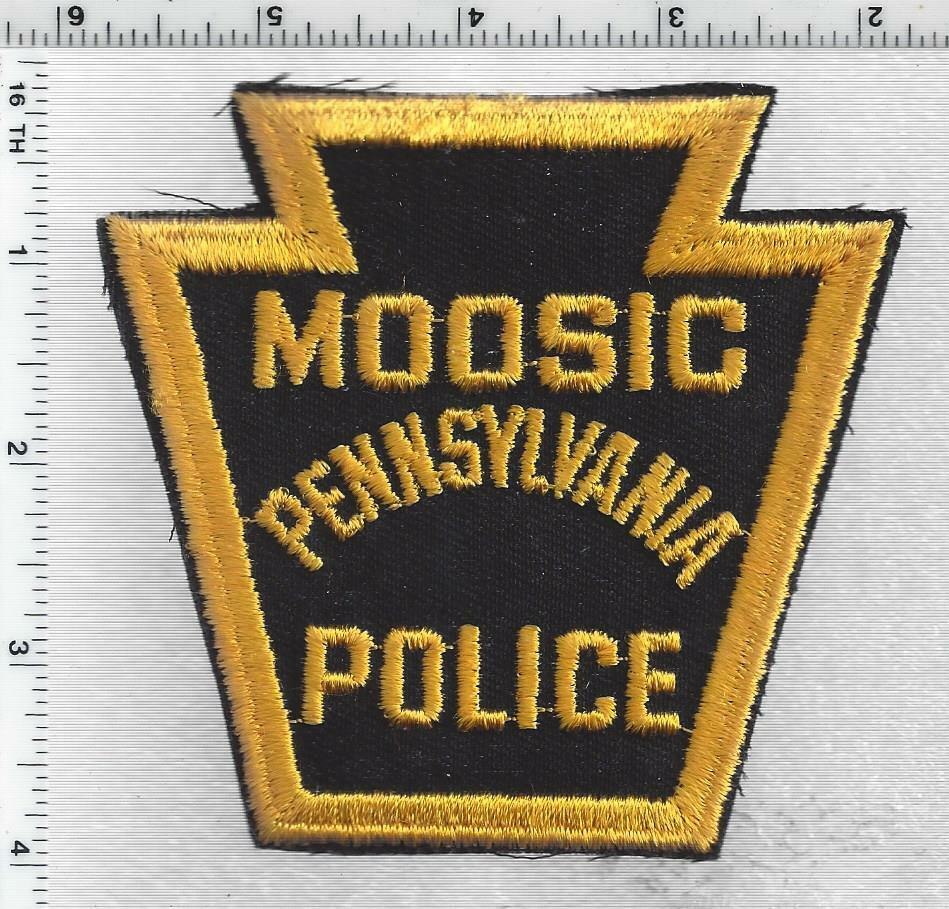 Moosic Police (Pennsylvania) 1st Issue Shoulder Patch
