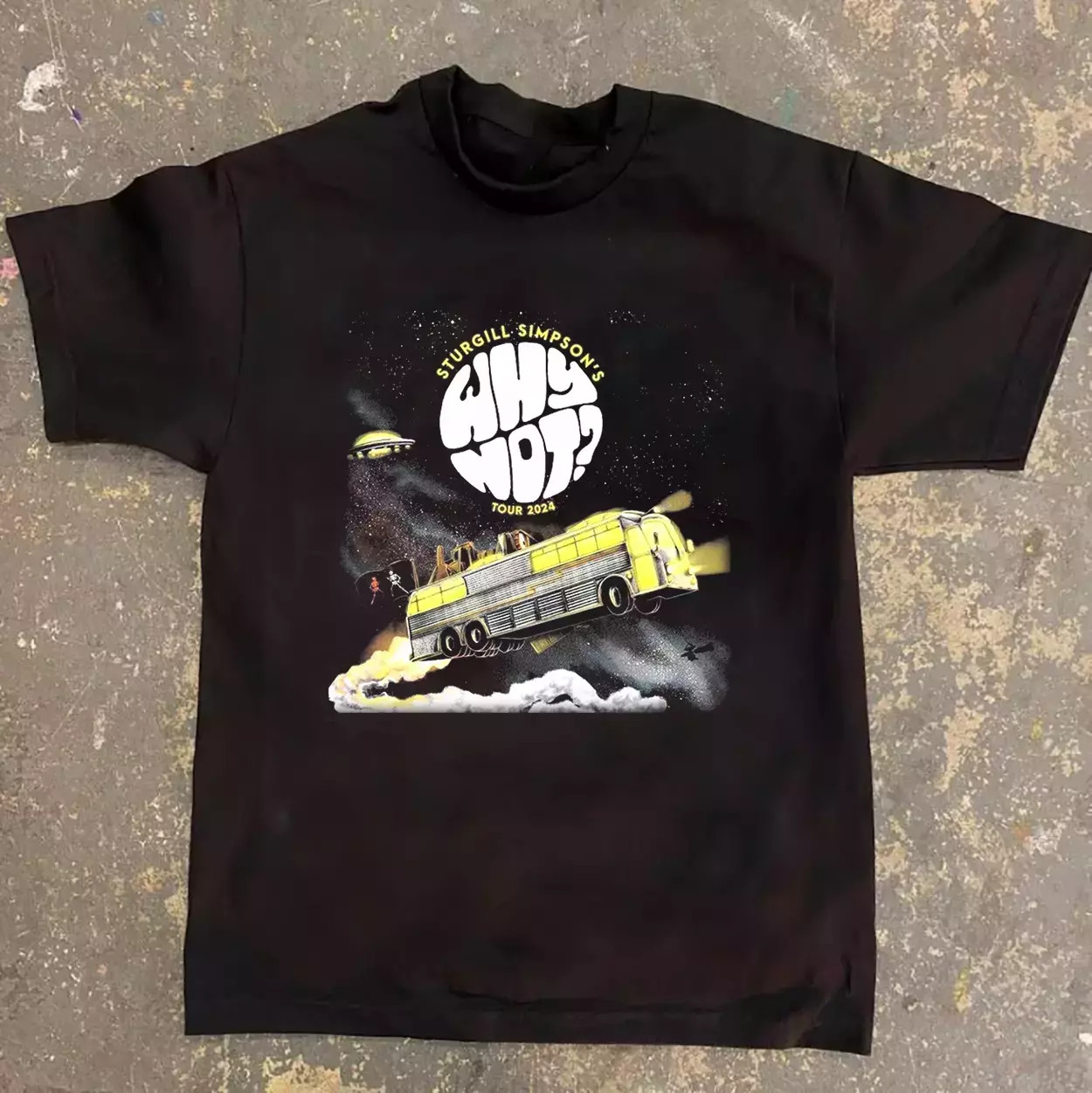 Sturgill Simpson Tour 2024 Why Not T Shirt