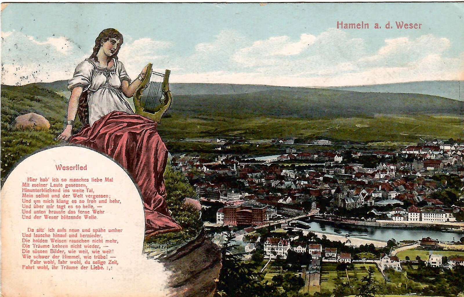 F84- Hamelin a. W. Weserlied 1912 F84- Hamelin a. W. Weserlied 1912