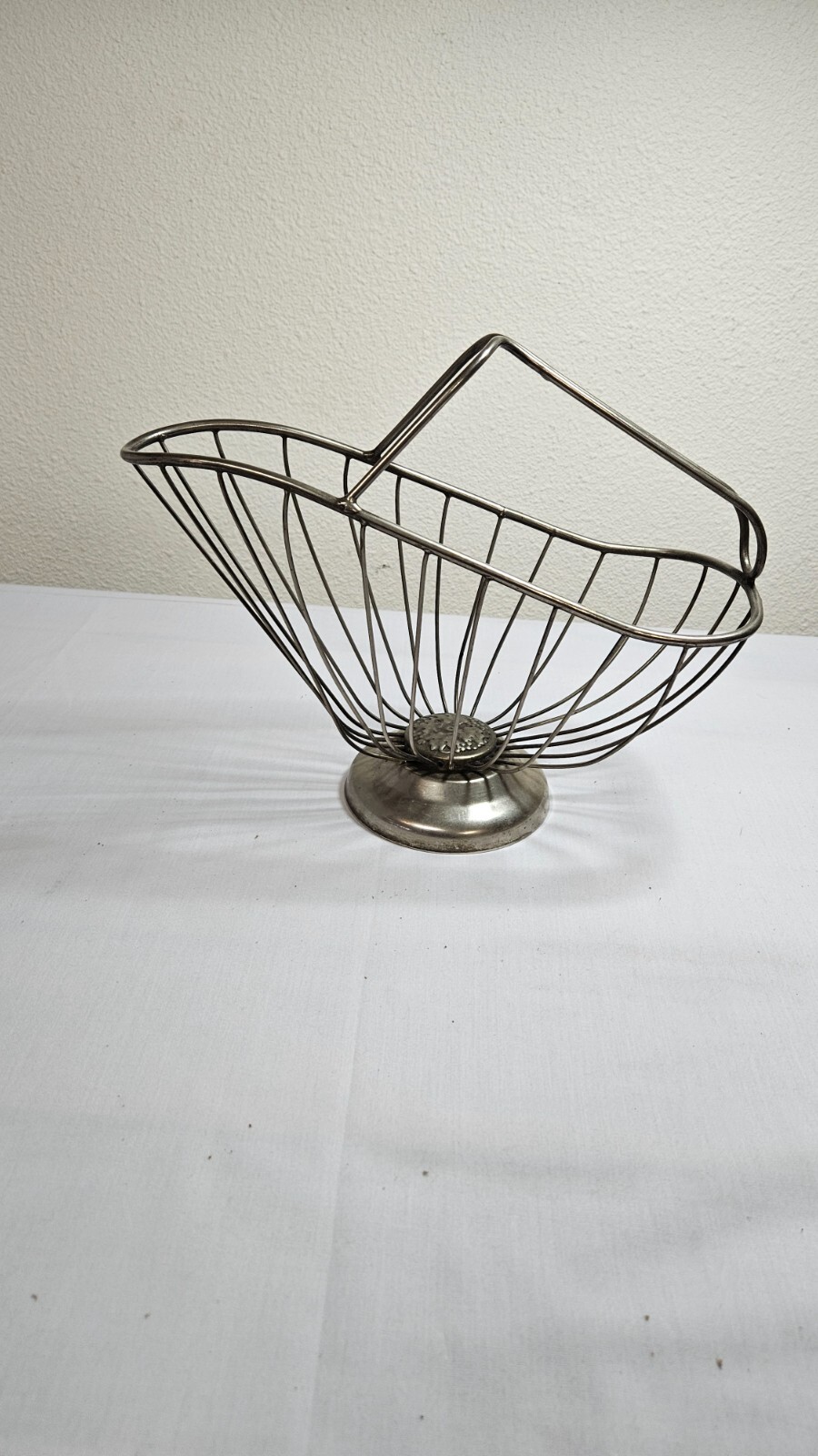 Vintage Leonard silverplated brass wine bottle holder