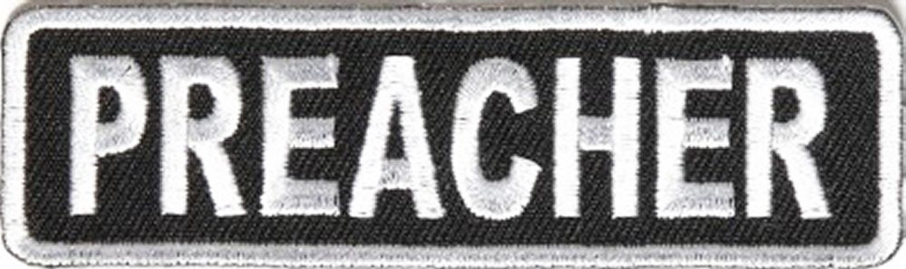 PREACHER 3.5 INCH TACTICAL MILSPEC HOOK PATCH