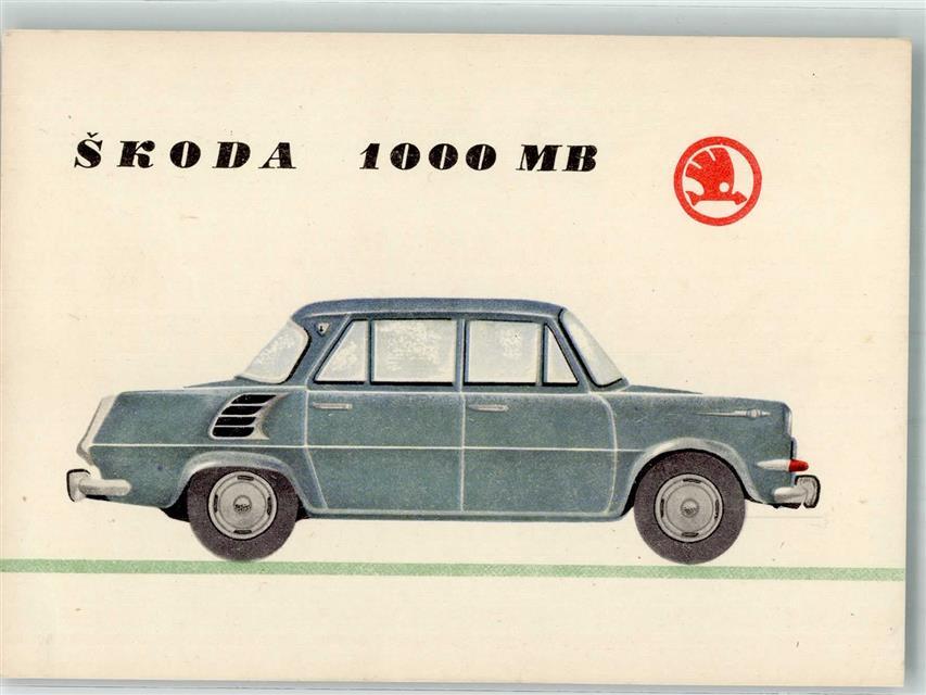 39838989 - signed Heidrich Andrzej Skoda 1000 MB Classic Car
