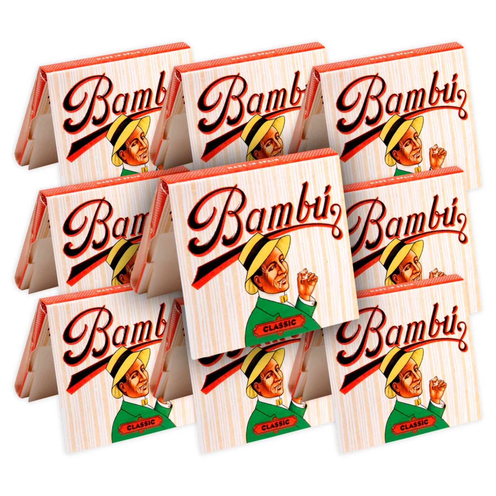 Bambu Rolling Papers - Classic 1 1/4 Regular Size Papers - (10 Booklets) Bambu Rolling Papers - Classic 1 1/4 Regular Size Papers - (10 Booklets)