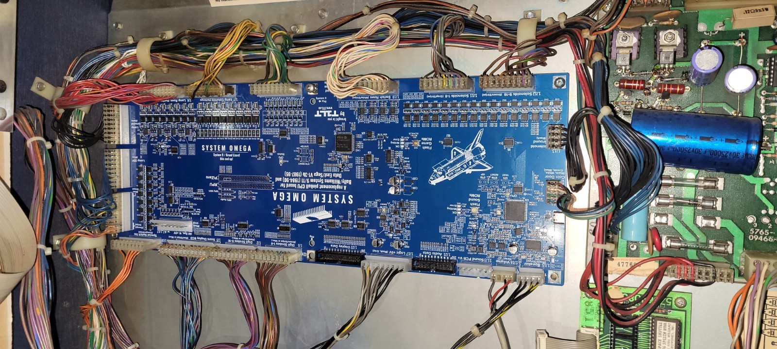 Williams Space Shuttle Pinball System 9 Replacement CPU/MPU Board NEW