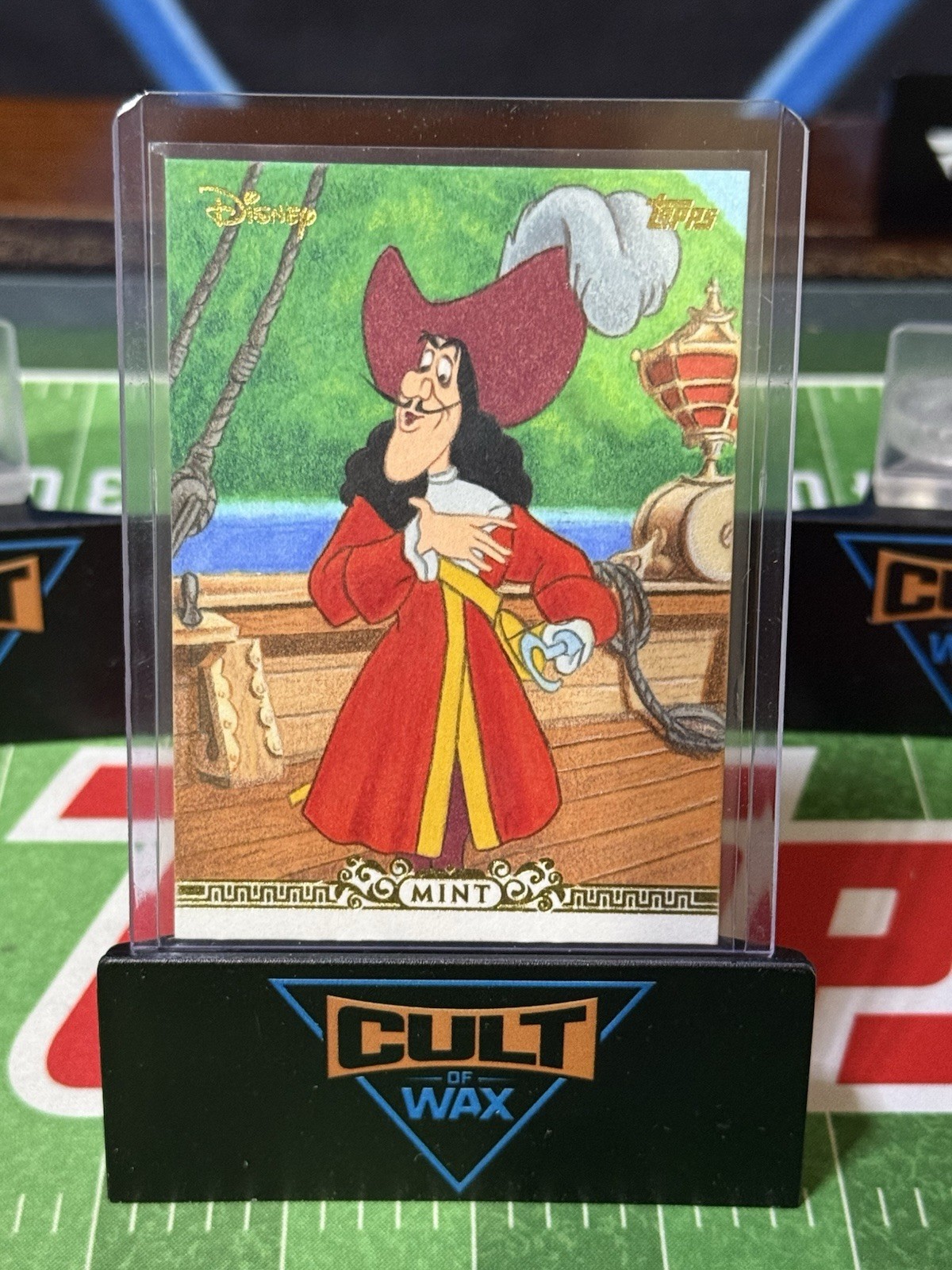 2026 Topps Disney Mint Captain Hook Sandy Meeks Artist Auto Autograph Sketch 1/1