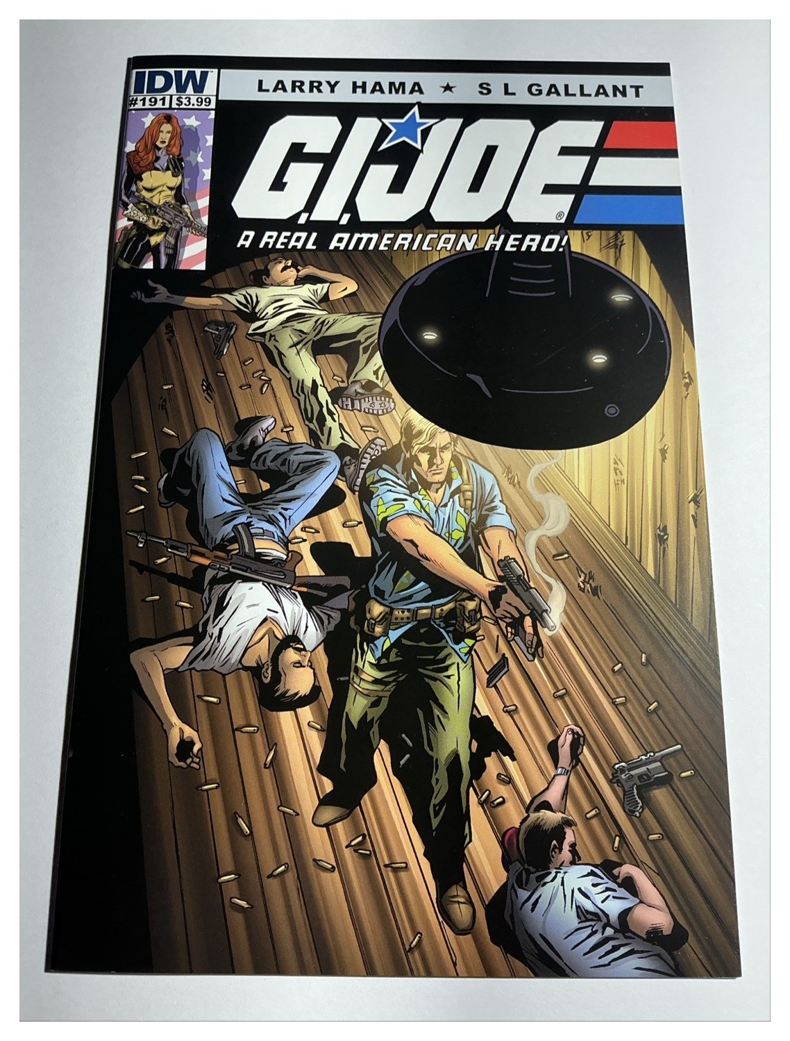 G.I. Joe A Real American Hero #191 IDW 2013 NM Cover A Gallant Chuckles Bludd