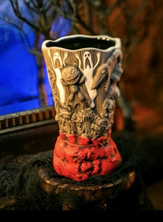 The Nightmare Before Christmas Jack Skellington Tiki Mug Trader Sam\'s Presale