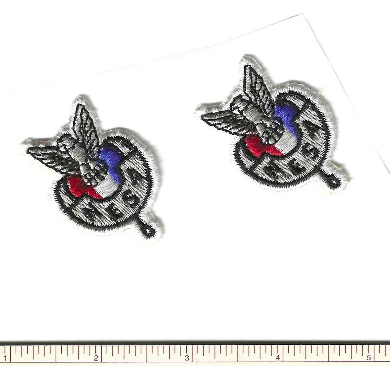 EV SCOUT BSA NESA NATIONAL EAGLE SCOUT ASSOCIATION SMALL STICKER PATCH 2 EACH 