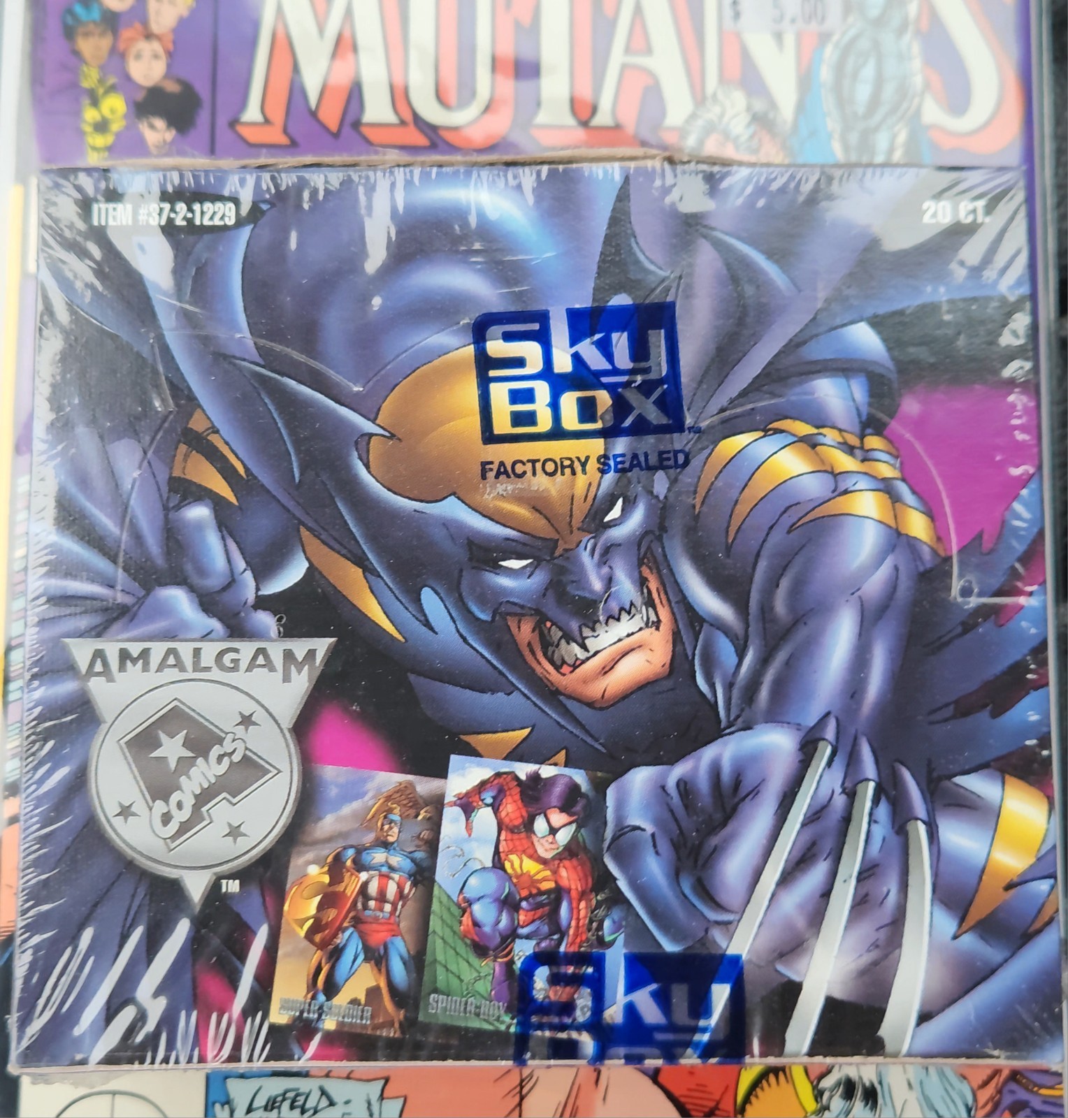 1996 Skybox Amalgam Comics New Factory Sealed Box 20 Ct Cards Wal-Mart Exclusive 1996 Skybox Amalgam Comics New Factory Sealed Box 20 Ct Cards Wal-Mart Exclusive
