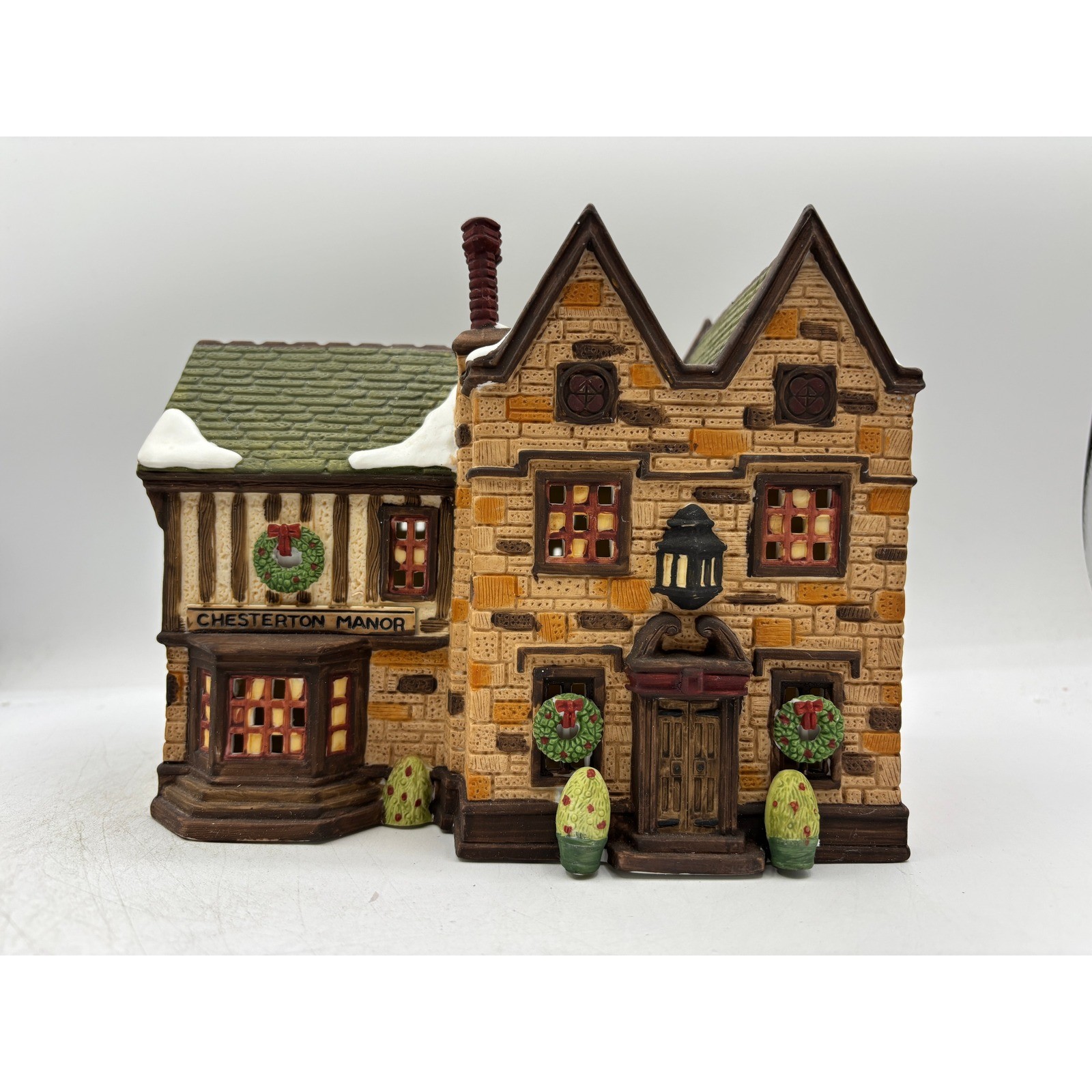 Department 56 1987 Vintage Chesterton Manor 6568-4 Dickens Village LE 6031/7500 Department 56 1987 Vintage Chesterton Manor 6568-4 Dickens Village LE 6031/7500