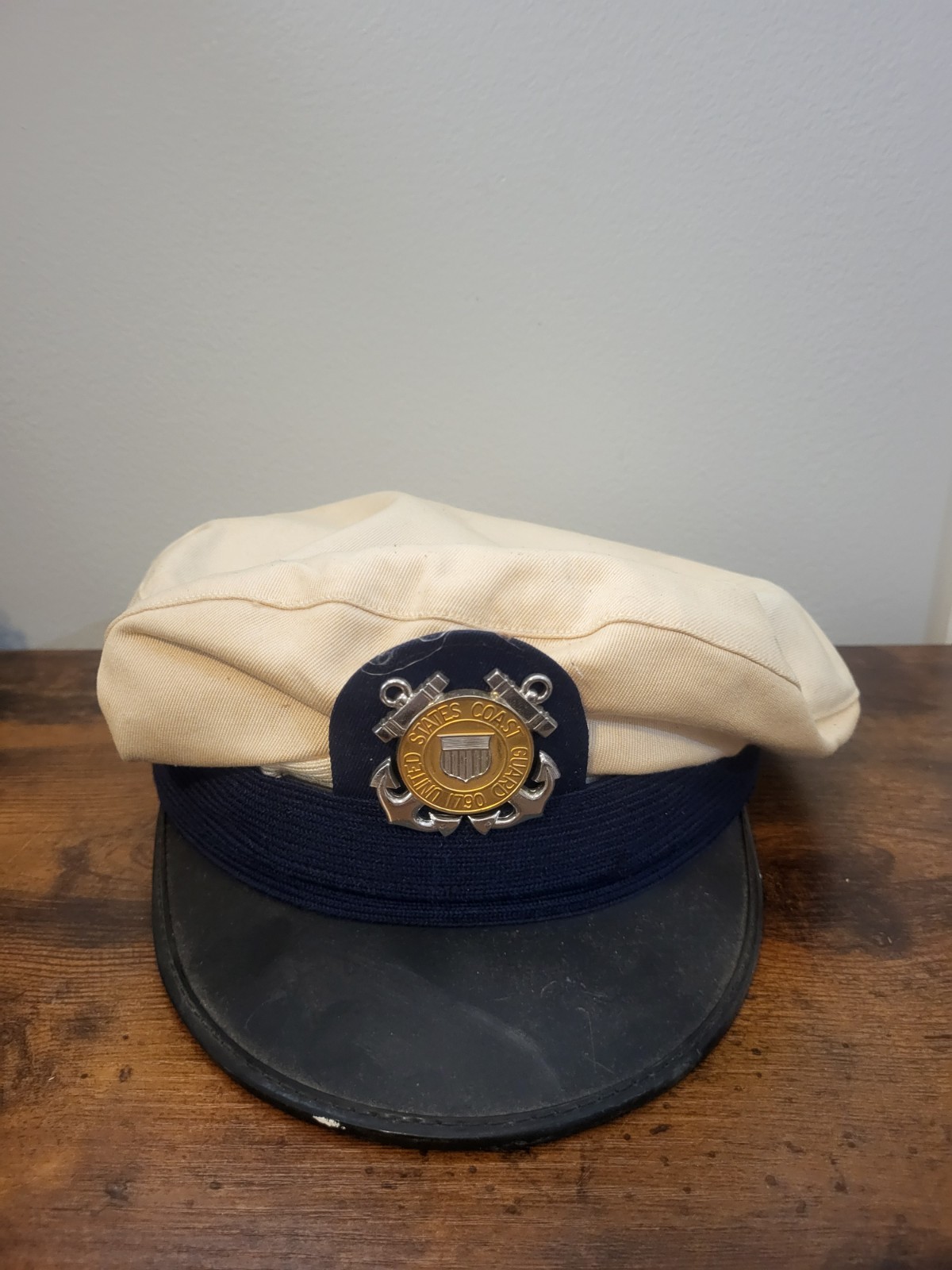 Vintage United States Coast Guard USCG Military 1790 Hat  | Good Condition