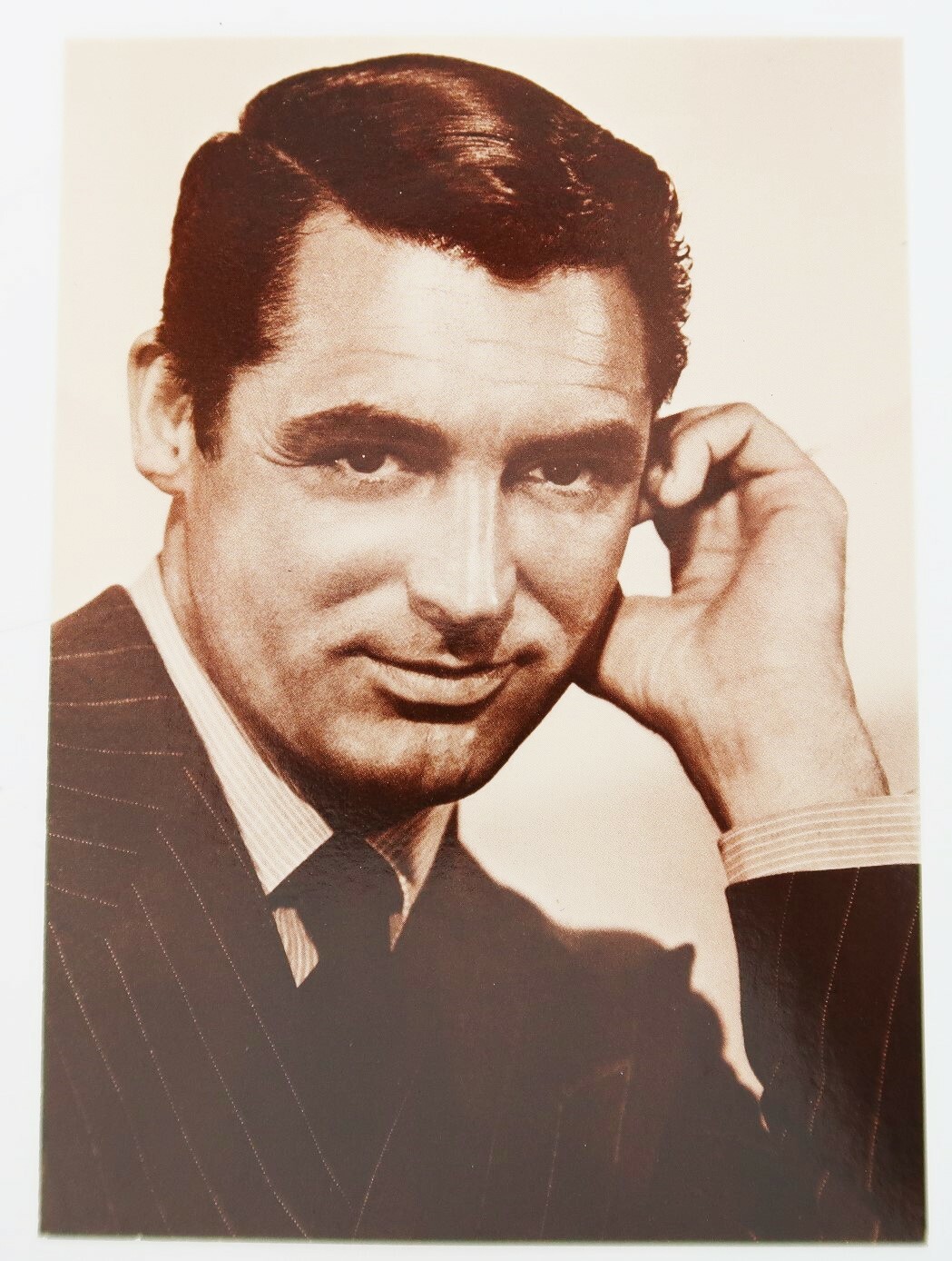 Vtg Fotocard Ludlow sales Cary Grant photo postcard unposted Movie HTF Rare