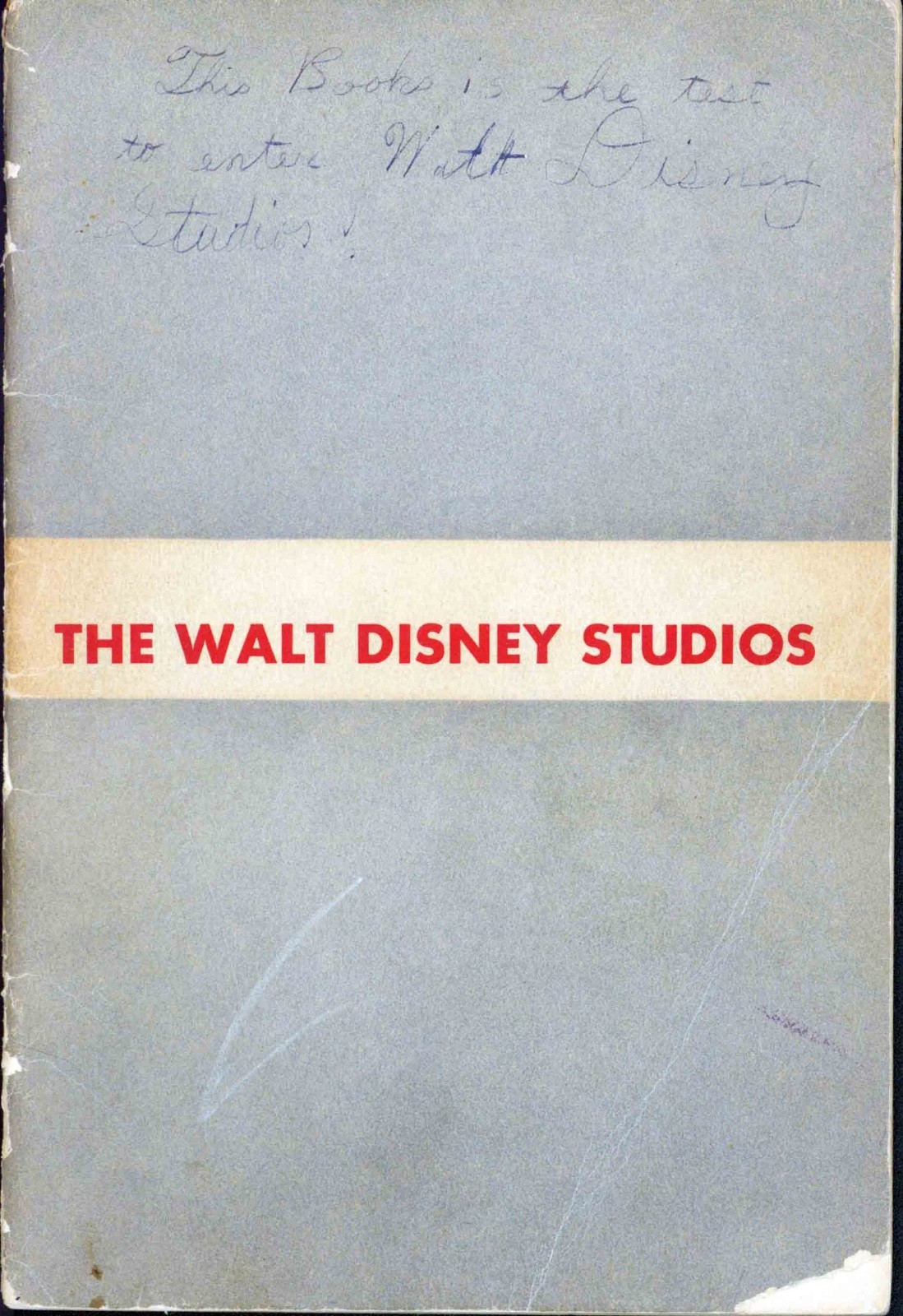THE WALT DISNEY STUDIOS: Walt Disney Prod. Ltd., 1938