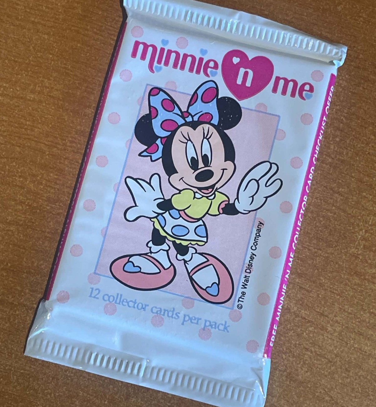 Minnie \'n Me Disney Minnie Mouse Trading Cards one sealed pack 12 Cards