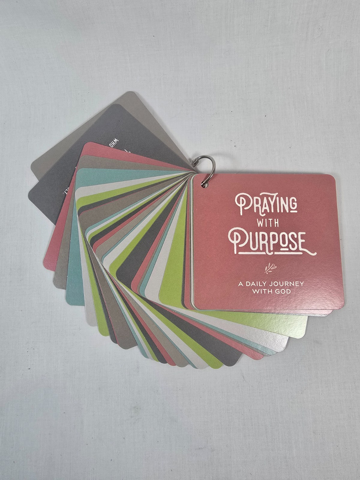 In Touch Ministries Praying with Purpose Daily Journey with God Devotional Cards