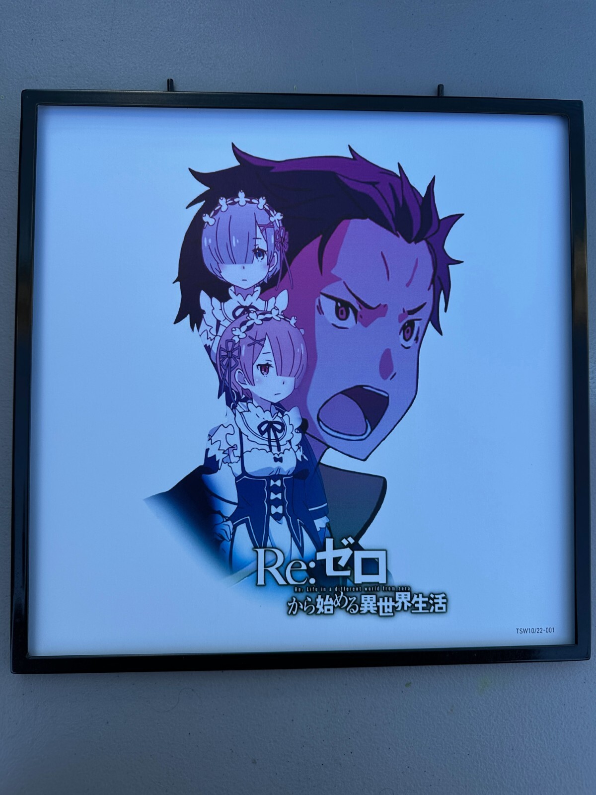 Original Official Store Display Re: Life In A Wall Art Poster With Metal Frame