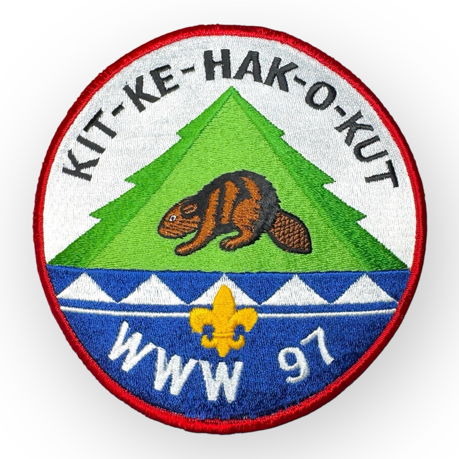 OA Kit-Ke-Hak-O-Kut 97 Lodge 6” Round Patch WWW