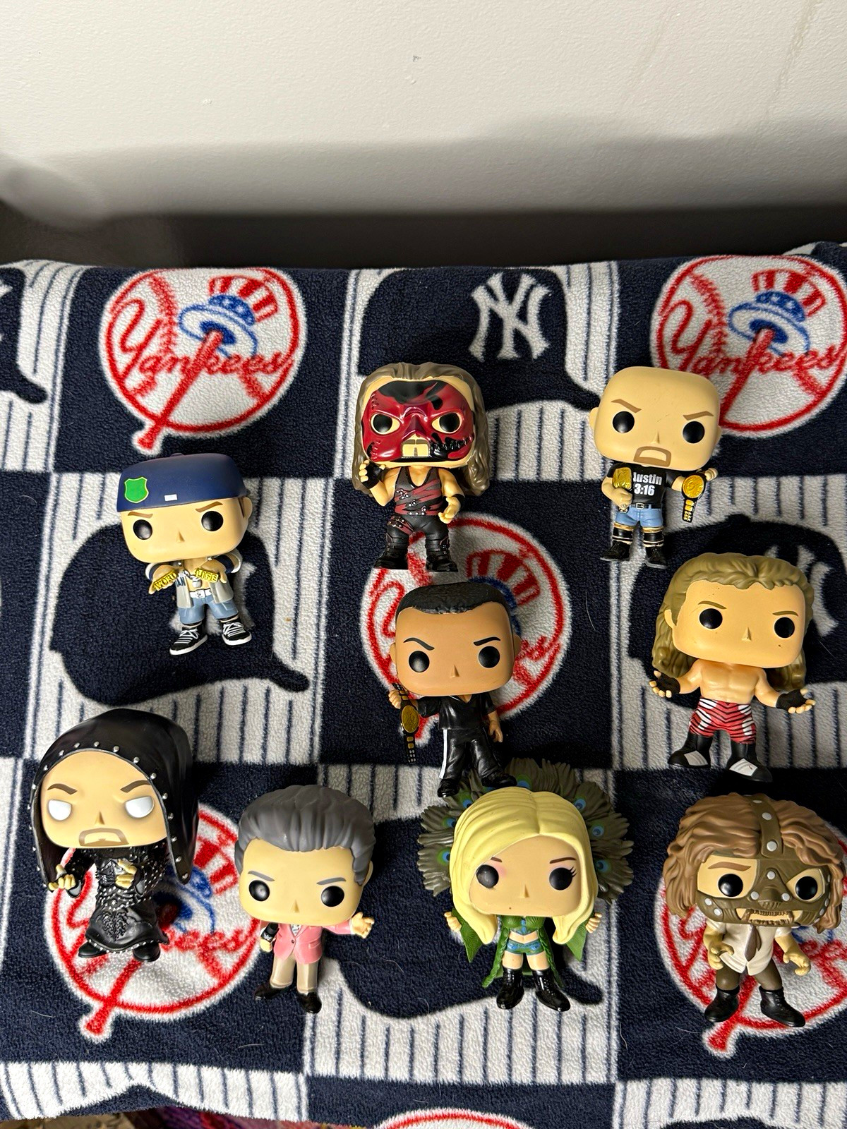 WWE Funko Pop Lot Collectible Figures 9 pack