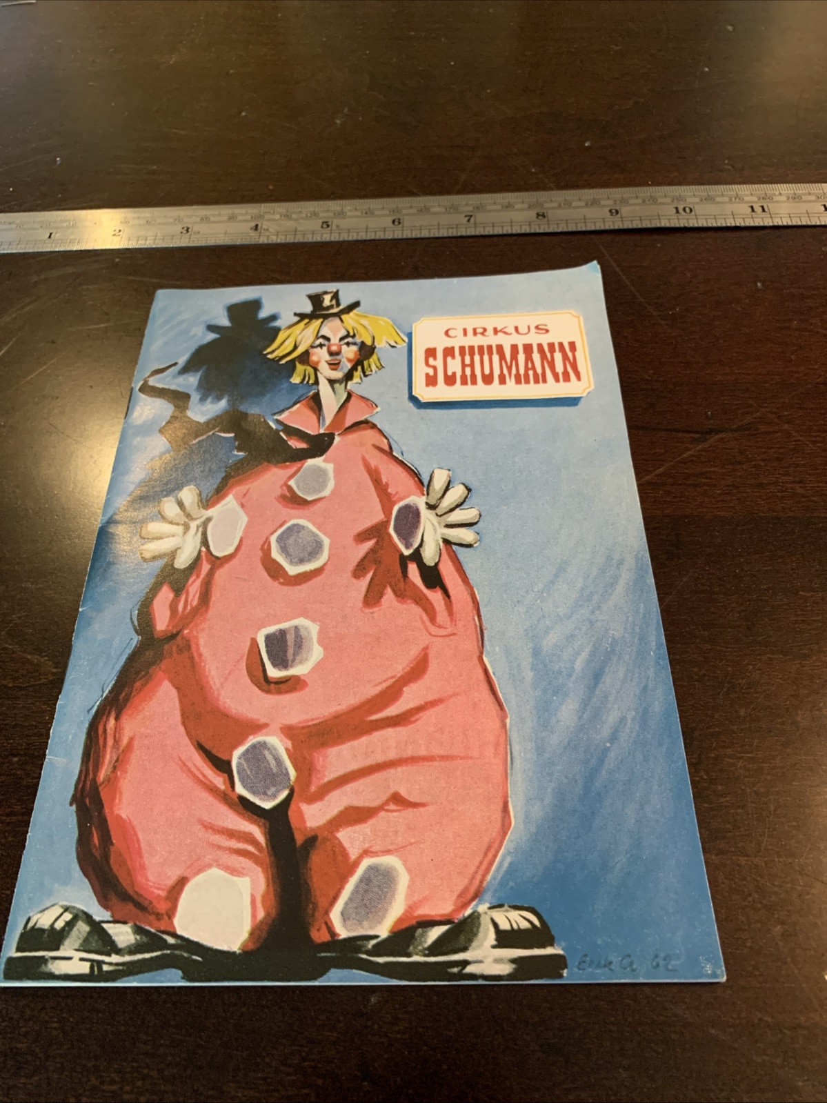 Circus Schumann 1960’s Program