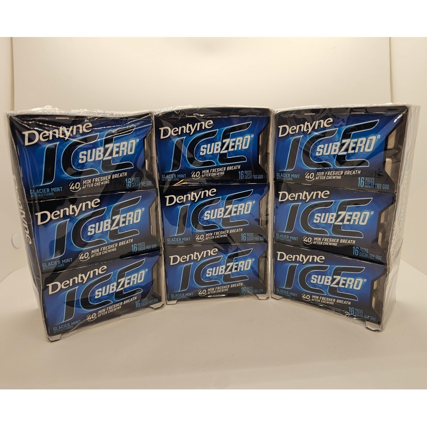 Dentyne Ice Sub Zero Glacier Mint sugar-free gum COLLECTIBLE