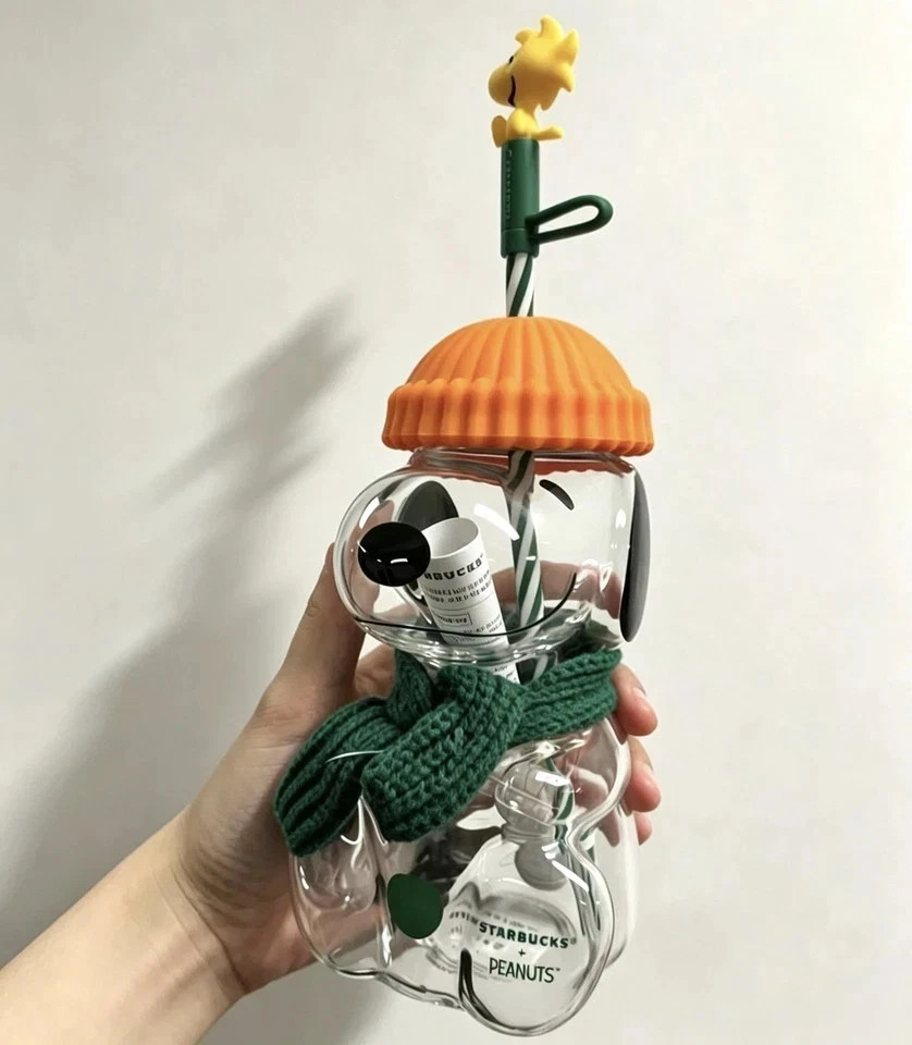 NEW Hot 2026 Starbucks x Snoopy Collectible Glass Cold Cup Special Edition US
