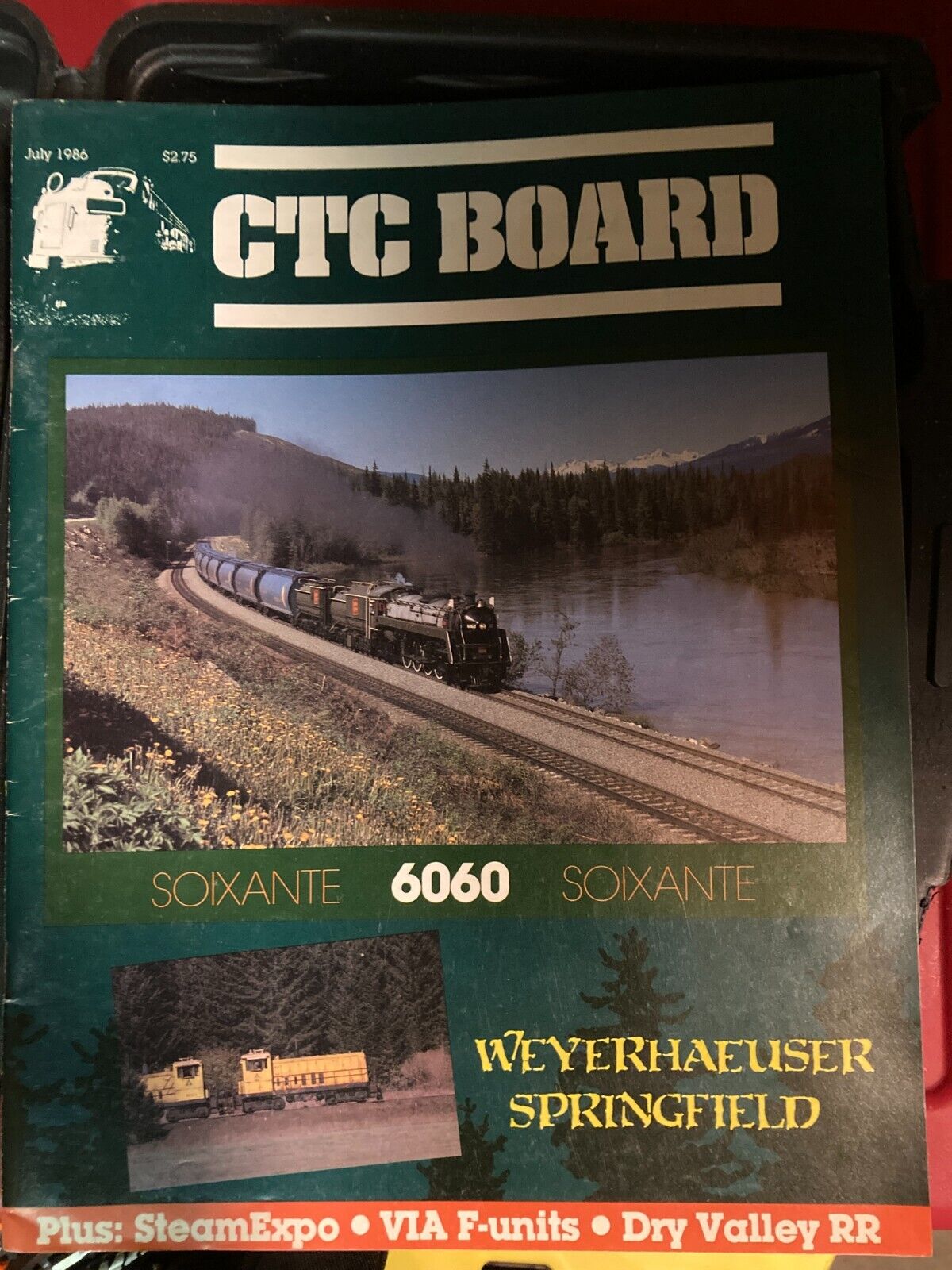 CTC Board Railroads Illustrated #133 July 1986