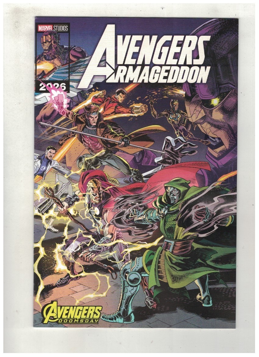 AVENGERS ARMAGEDDON #5 - LEONEL CASTELLANI DOOMSDAY WRAPAROUND VARIANT COVER