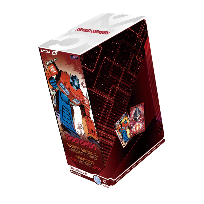 KAYOU Transformers Energy Critical Collectible Card Overload Edition Box SEA