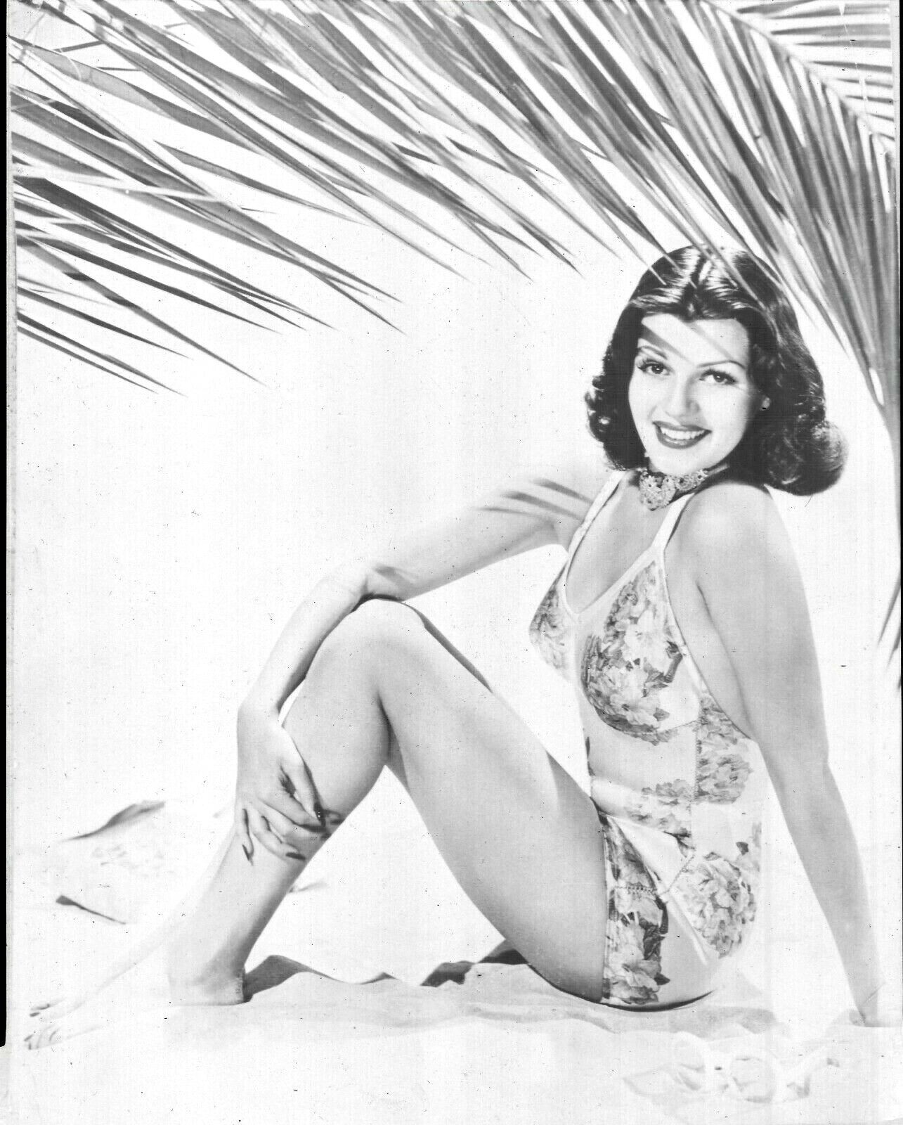 Rita Hayworth Photo Negative 8x10 Silver Gelatin Celebrity Glamour Movies E