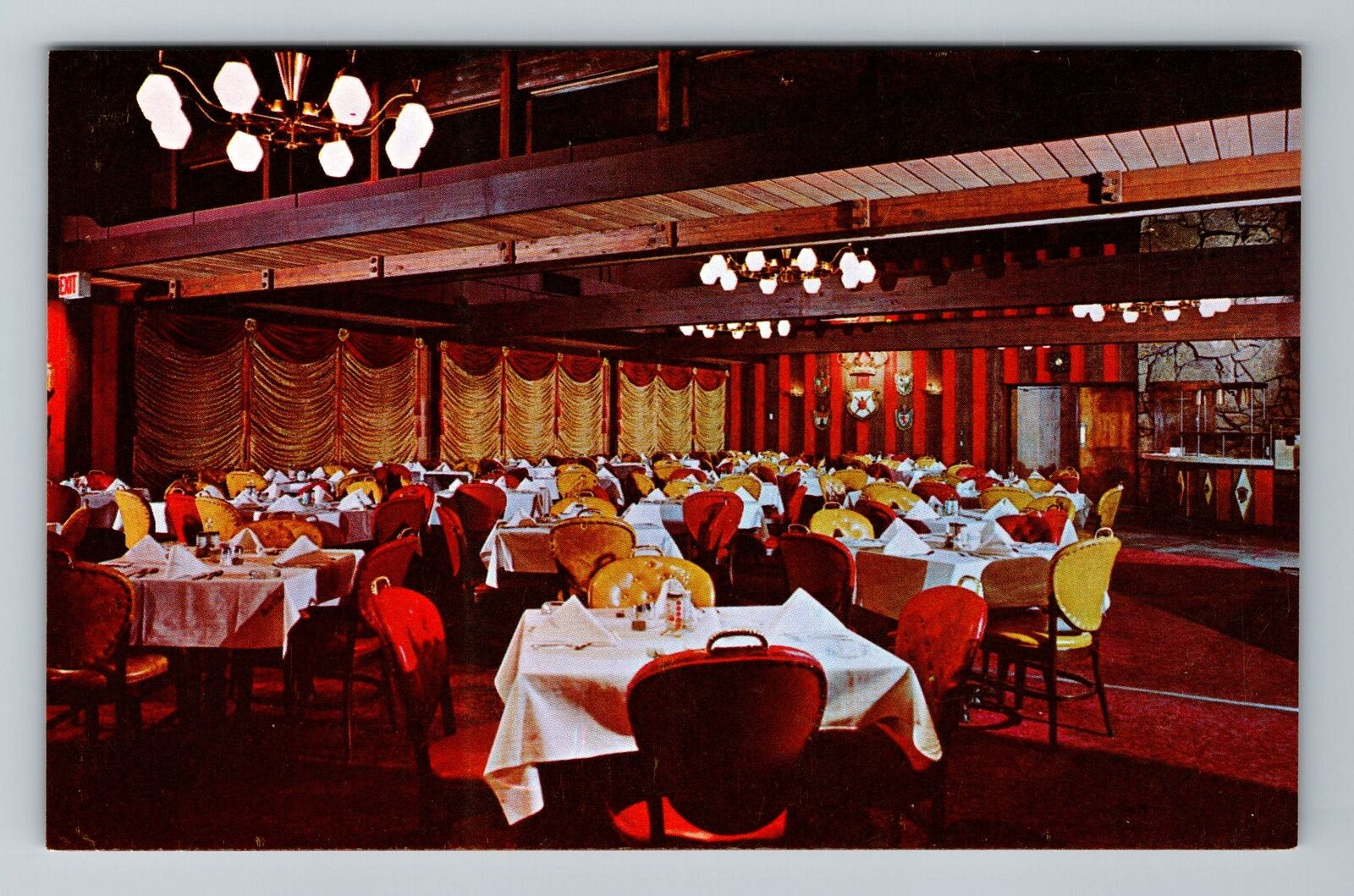 Omaha NE-Nebraska, New Tower Hotel Courts, Advertising, Vintage Postcard